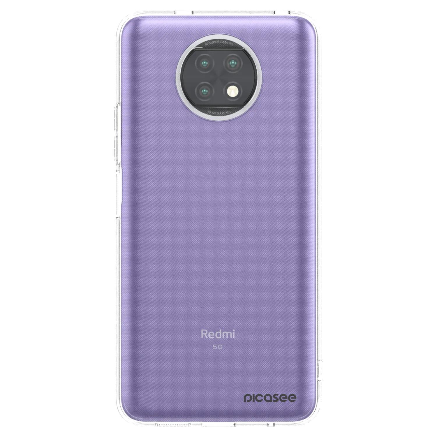 Picasee silikonový průhledný obal pro Xiaomi Redmi Note 9T - Clear