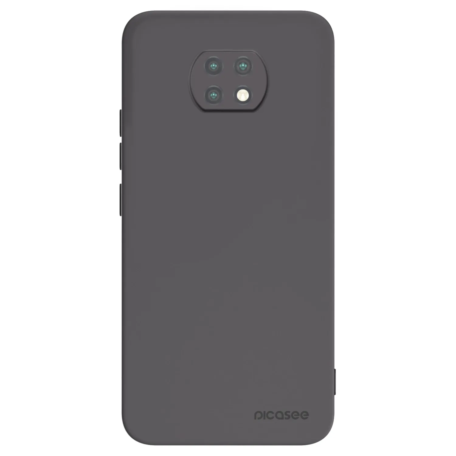 Picasee silikonový černý obal pro Xiaomi Redmi Note 9T - Clear