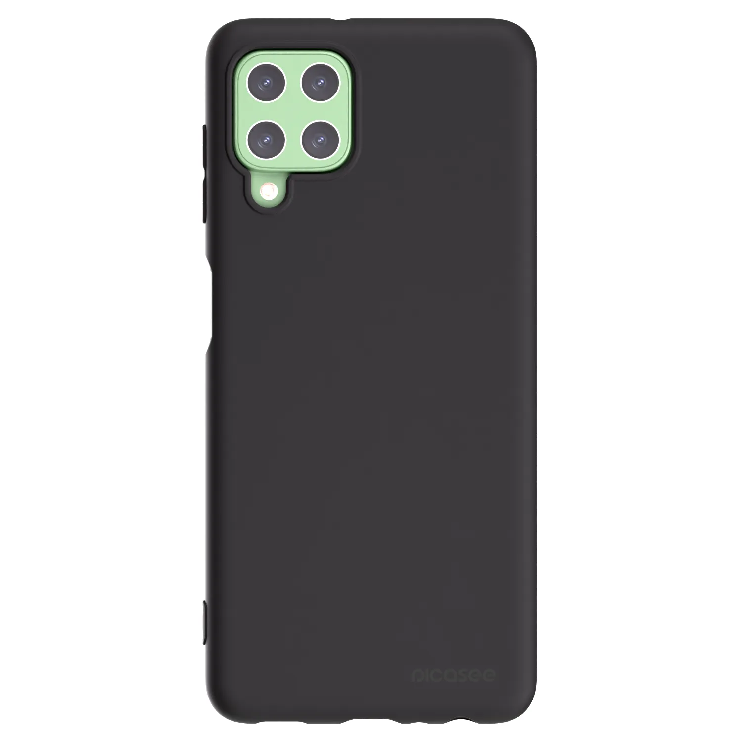 Picasee silikonový černý obal pro Samsung Galaxy A22 A225F 4G - Clear