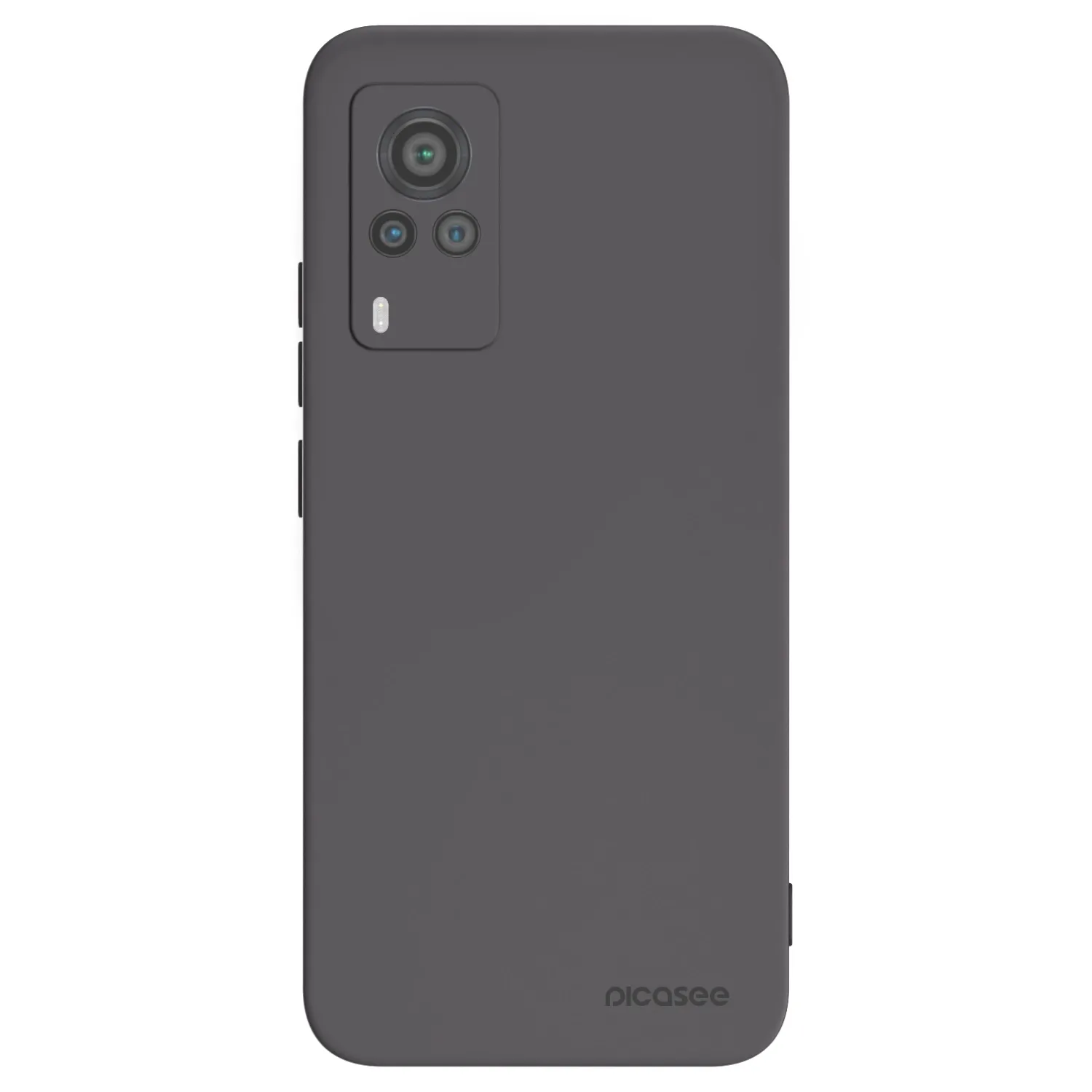 Picasee silikonový černý obal pro Vivo X60 Pro 5G - Clear