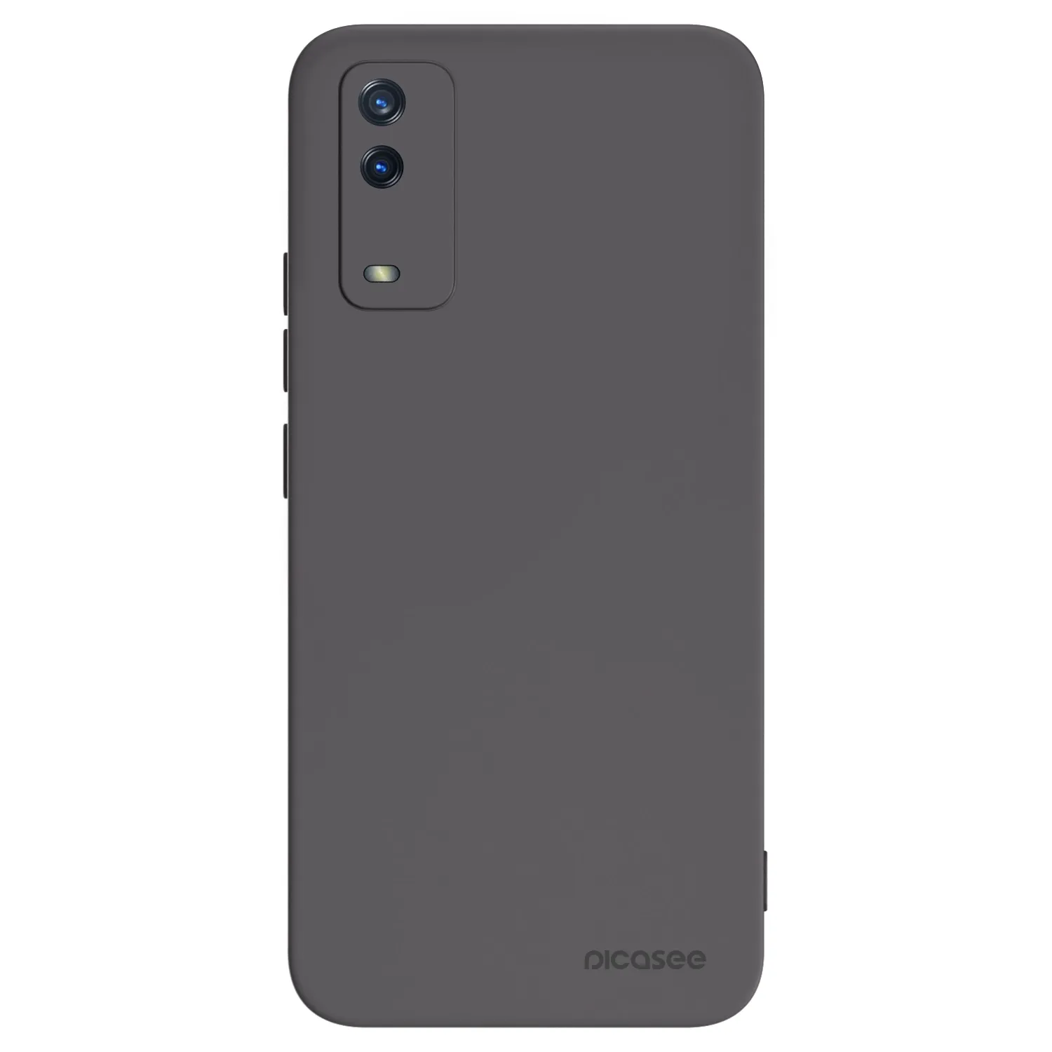 Picasee silikonový černý obal pro Vivo Y11s - Clear