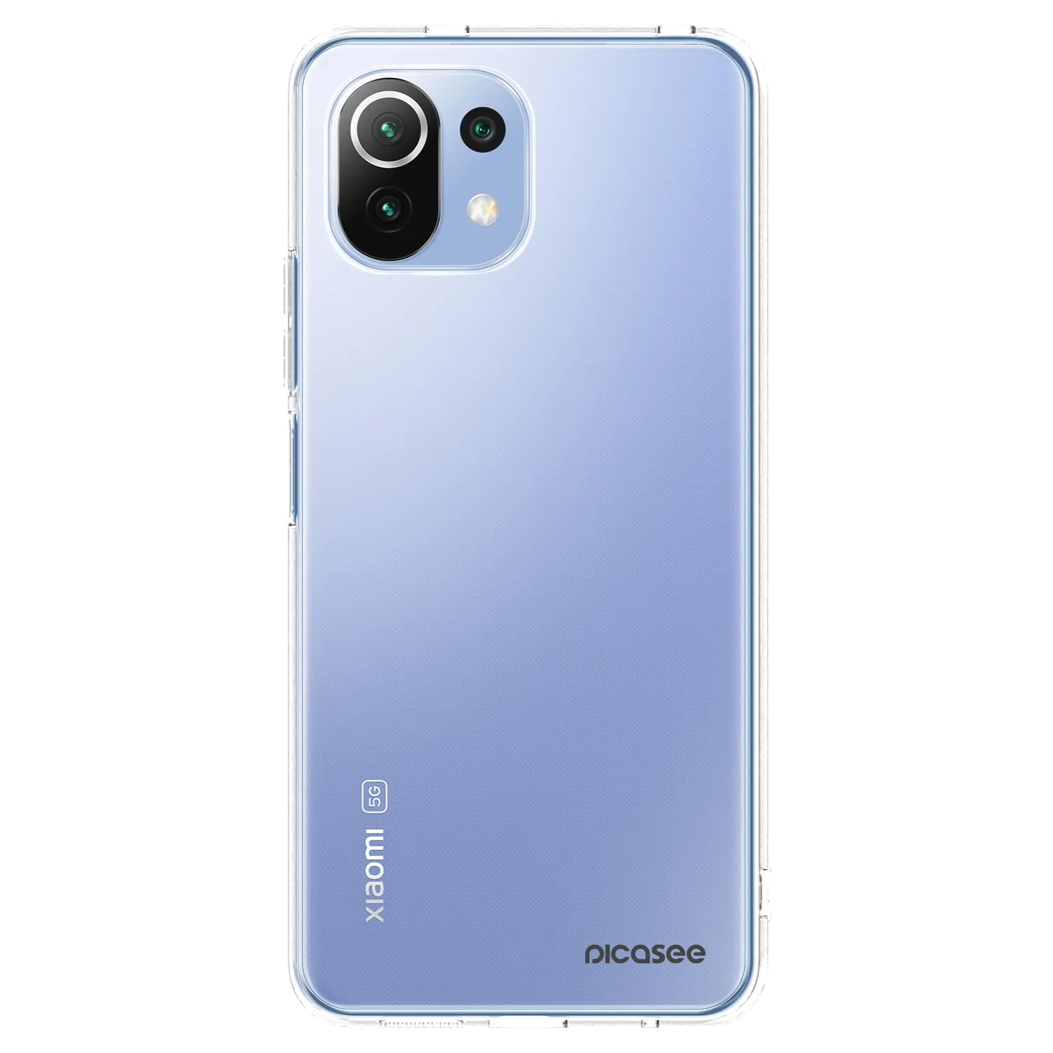 Picasee silikonový průhledný obal pro Xiaomi 11 Lite 5G NE - Clear