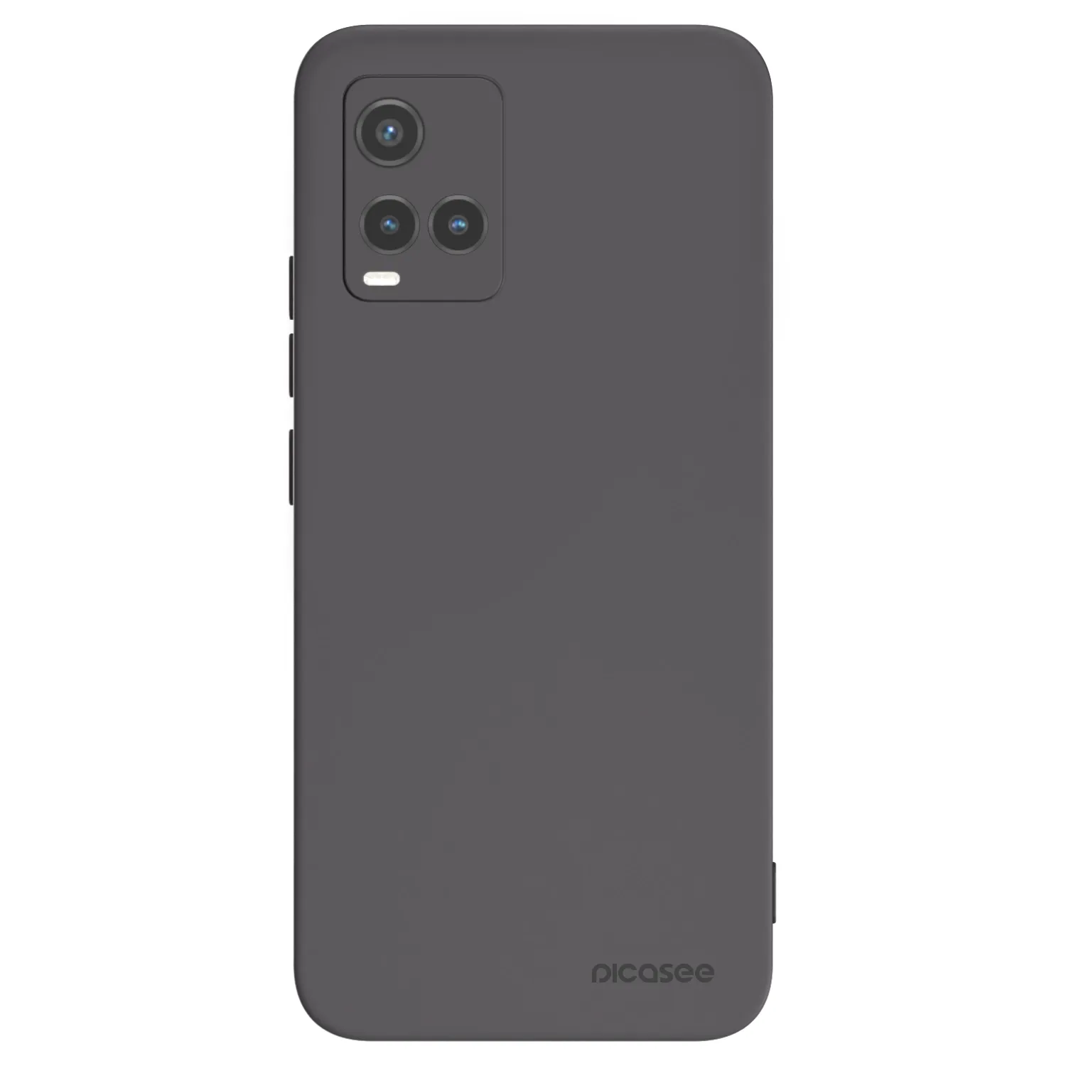 Picasee silikonový černý obal pro Vivo Y33s - Clear