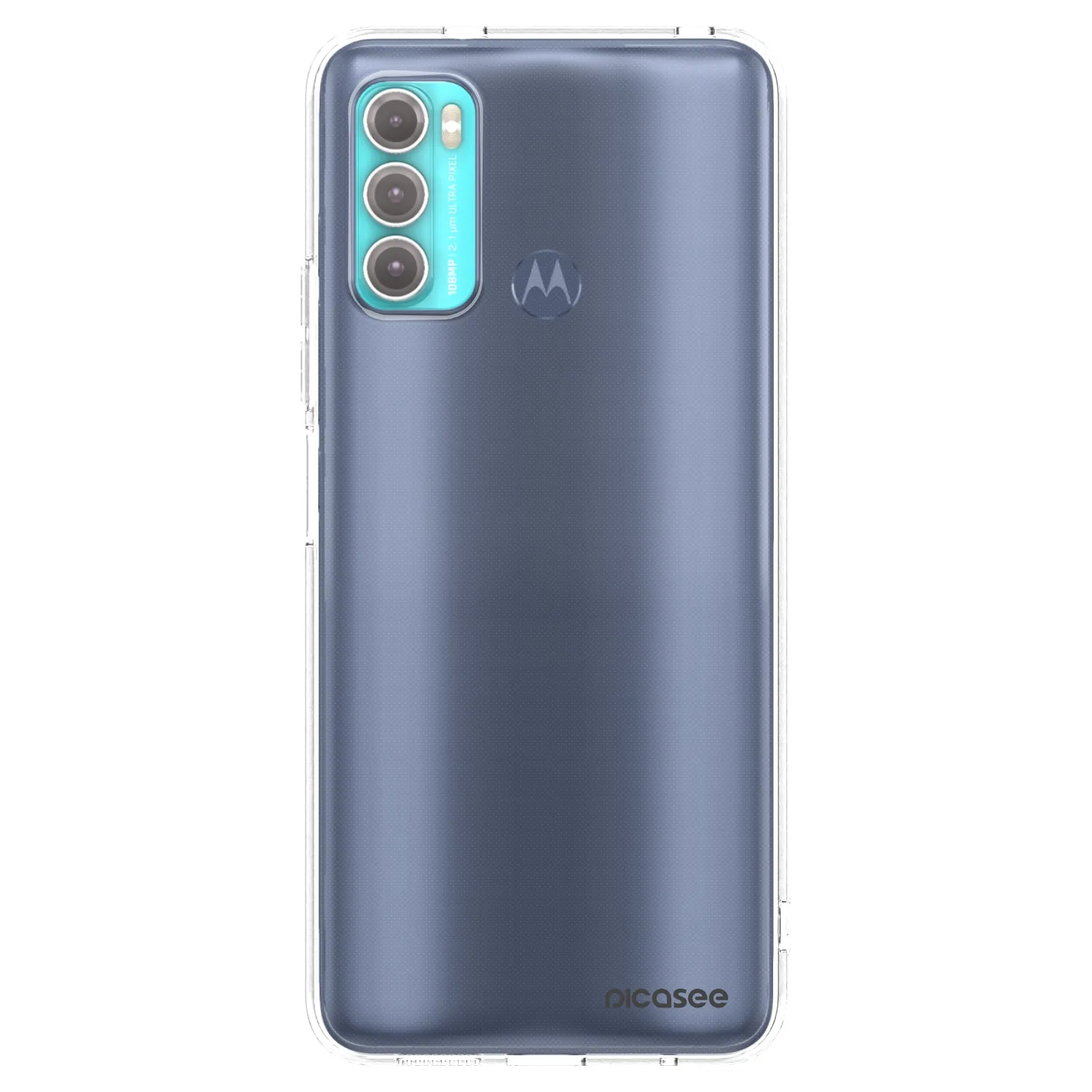 Picasee silikonový průhledný obal pro Motorola Moto G60 - Clear