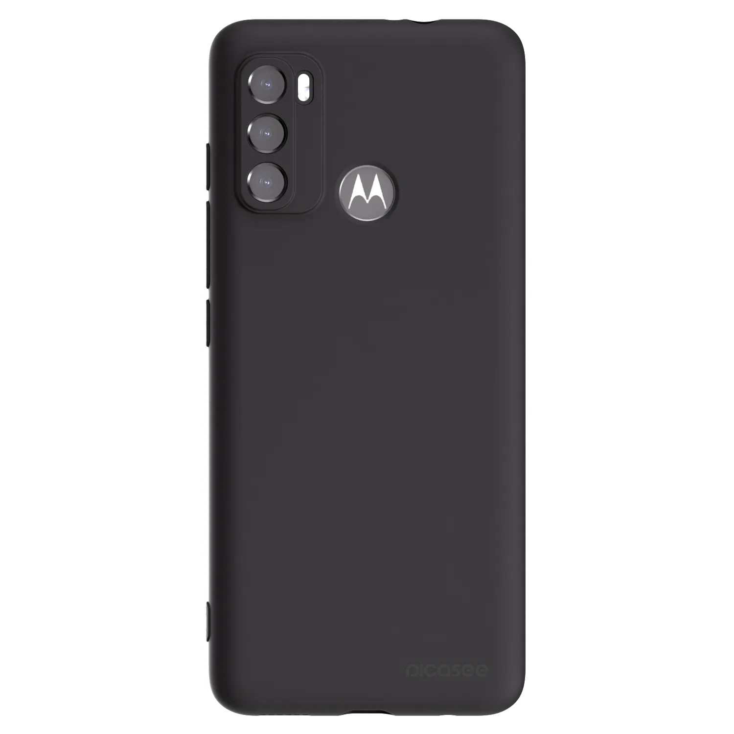 Picasee silikonový černý obal pro Motorola Moto G60 - Clear