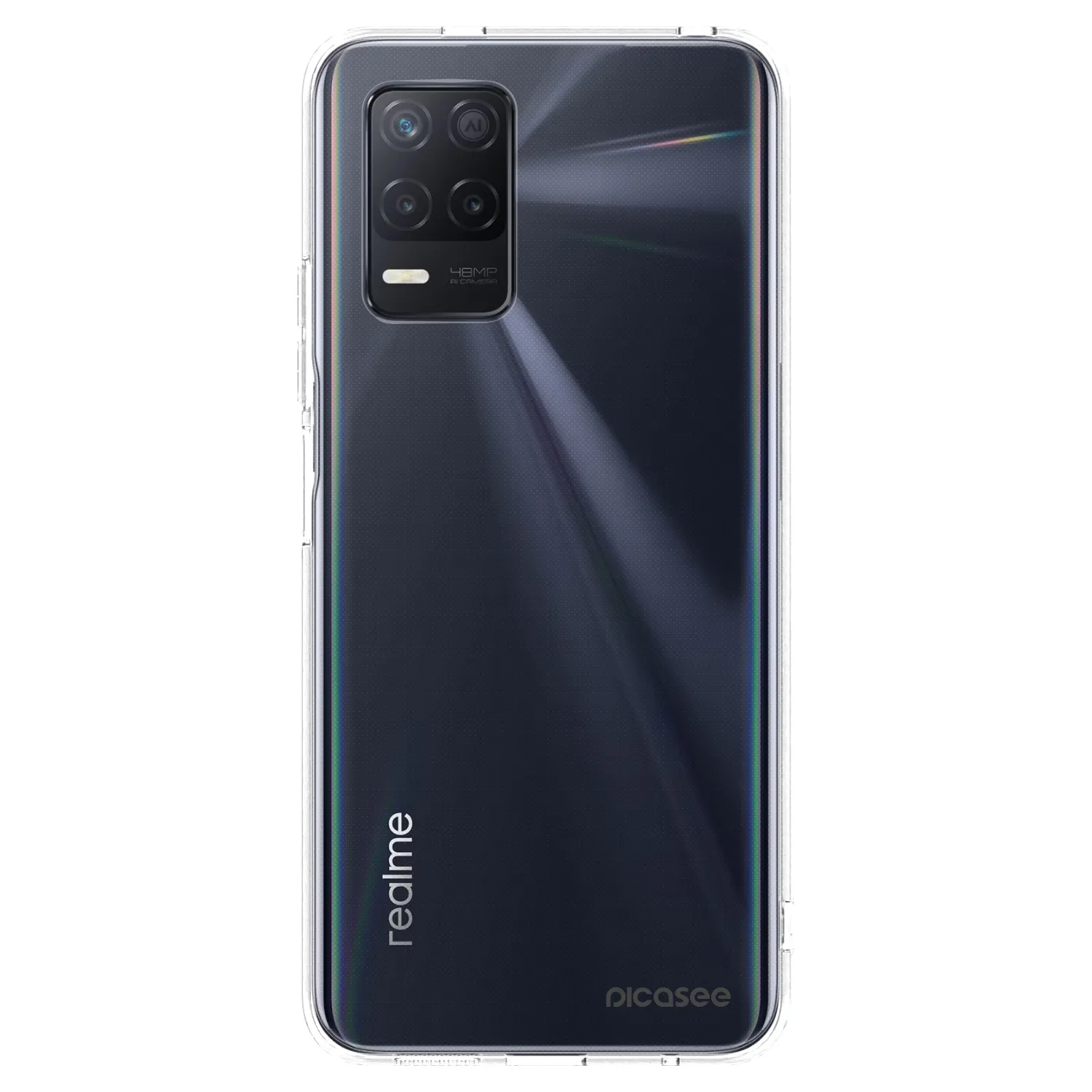 Picasee silikonový průhledný obal pro Realme 8 5G - Clear