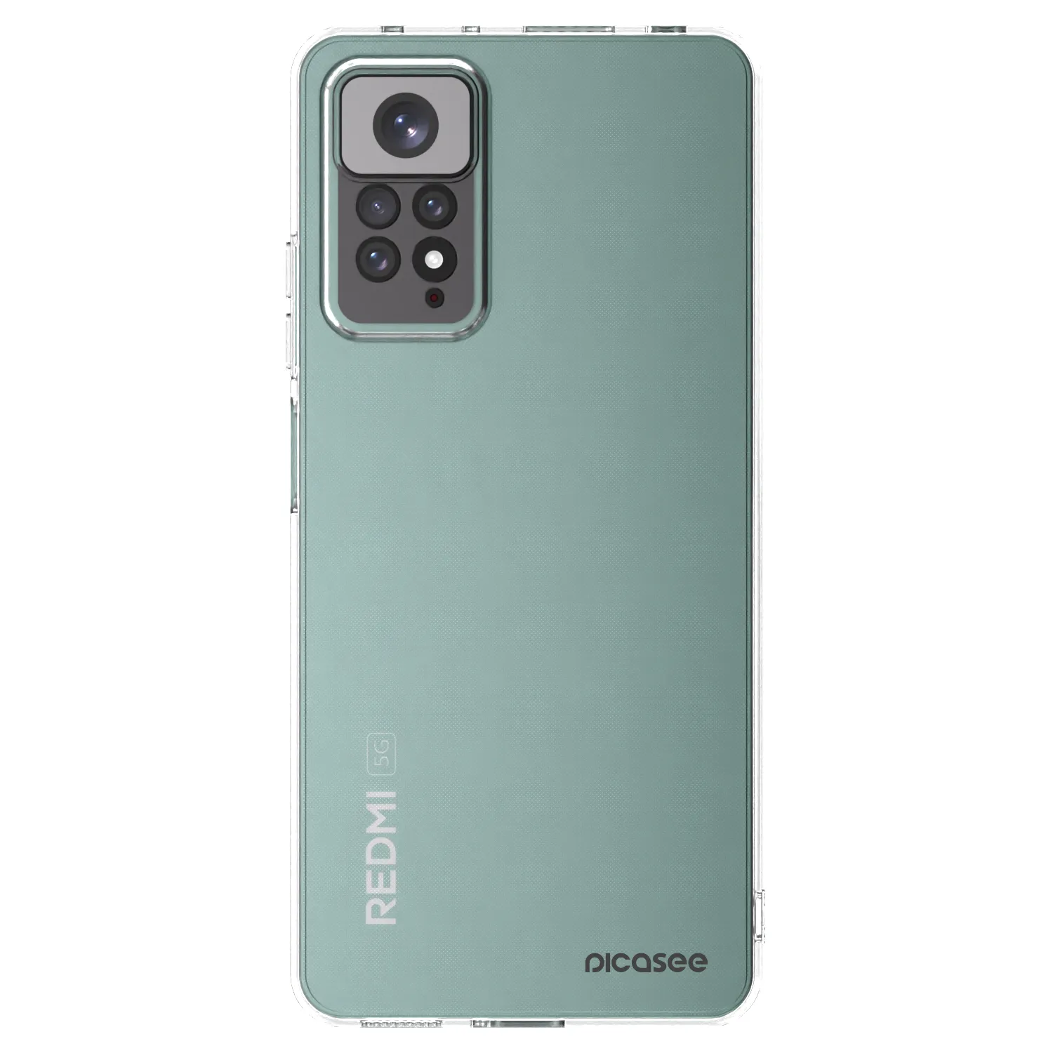 Picasee silikonový průhledný obal pro Xiaomi Redmi Note 11 - Clear