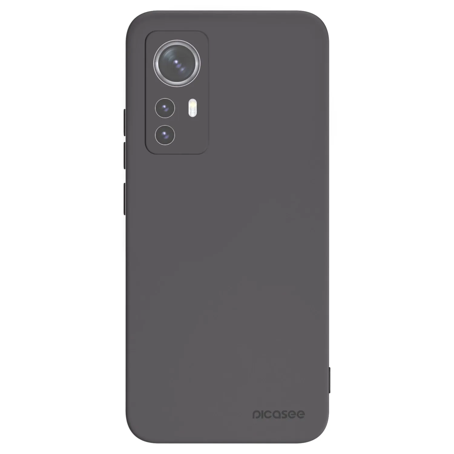 Picasee silikonový černý obal pro Xiaomi 12 - Clear