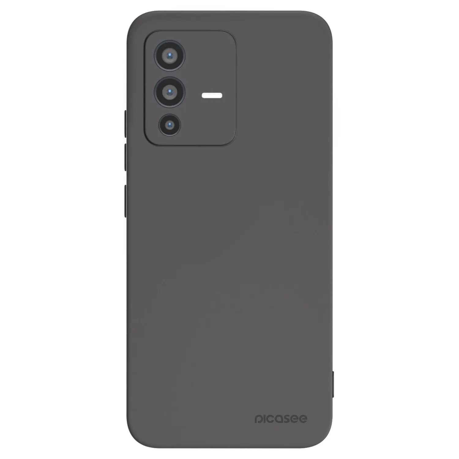 Picasee silikonový černý obal pro Vivo V23 5G - Clear