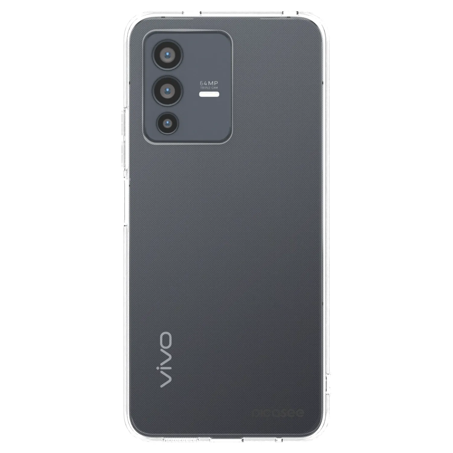 Picasee silikonový průhledný obal pro Vivo V23 5G - Clear