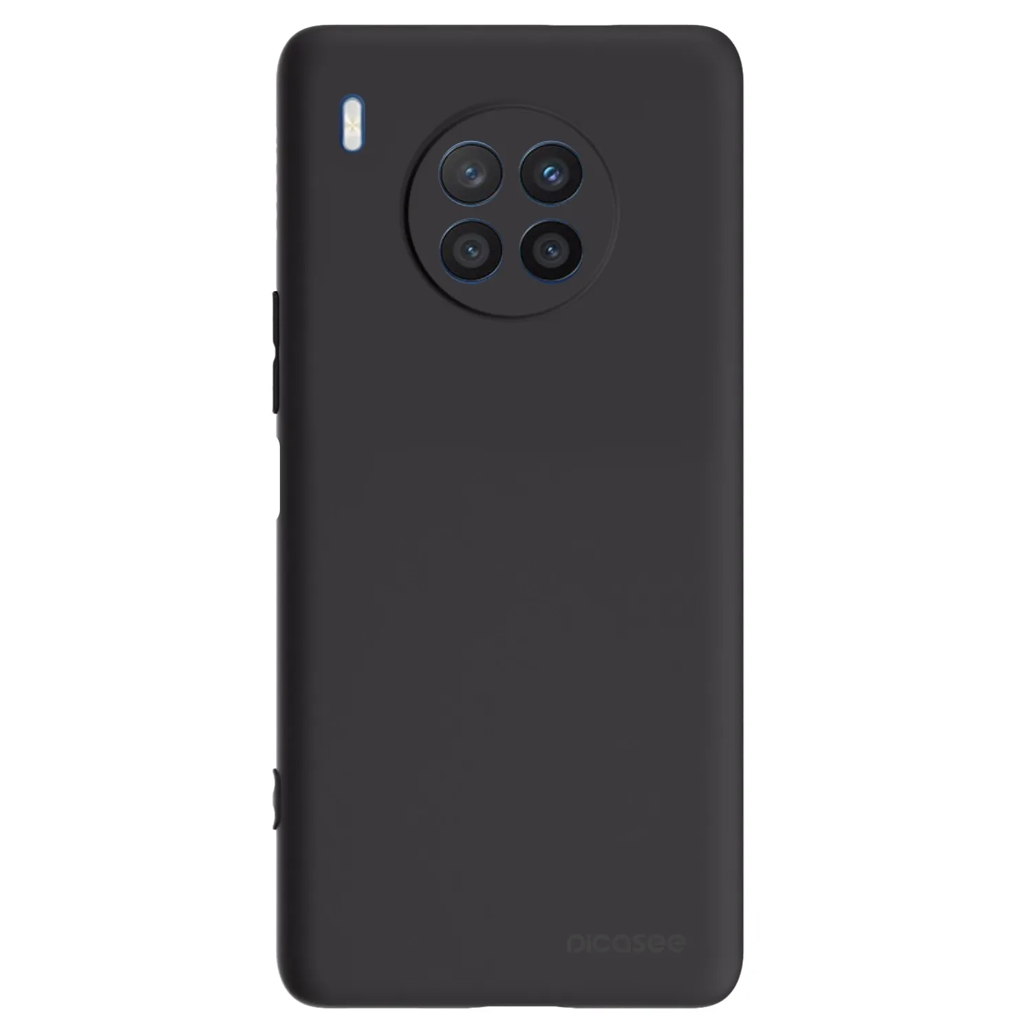 Picasee silikonový černý obal pro Honor 50 Lite - Clear