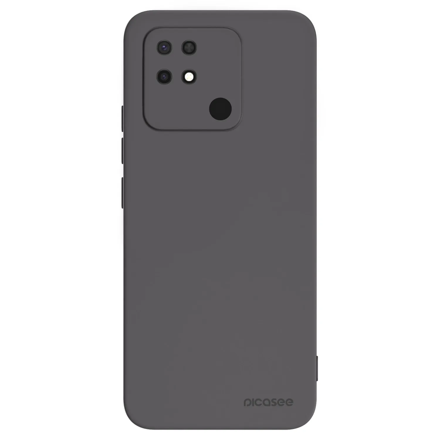 Picasee silikonový černý obal pro Xiaomi Redmi 10C - Clear