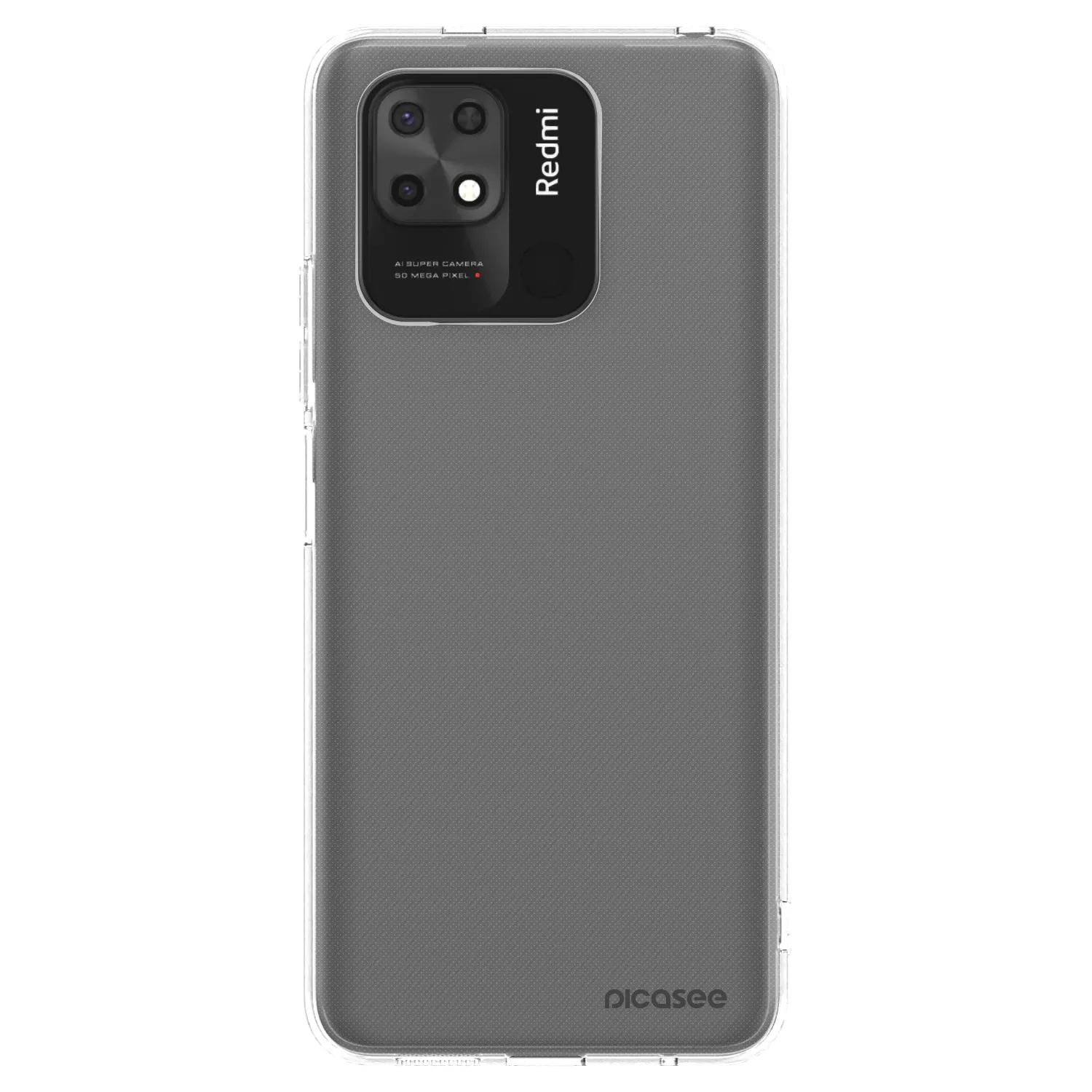 Picasee silikonový průhledný obal pro Xiaomi Redmi 10C - Clear