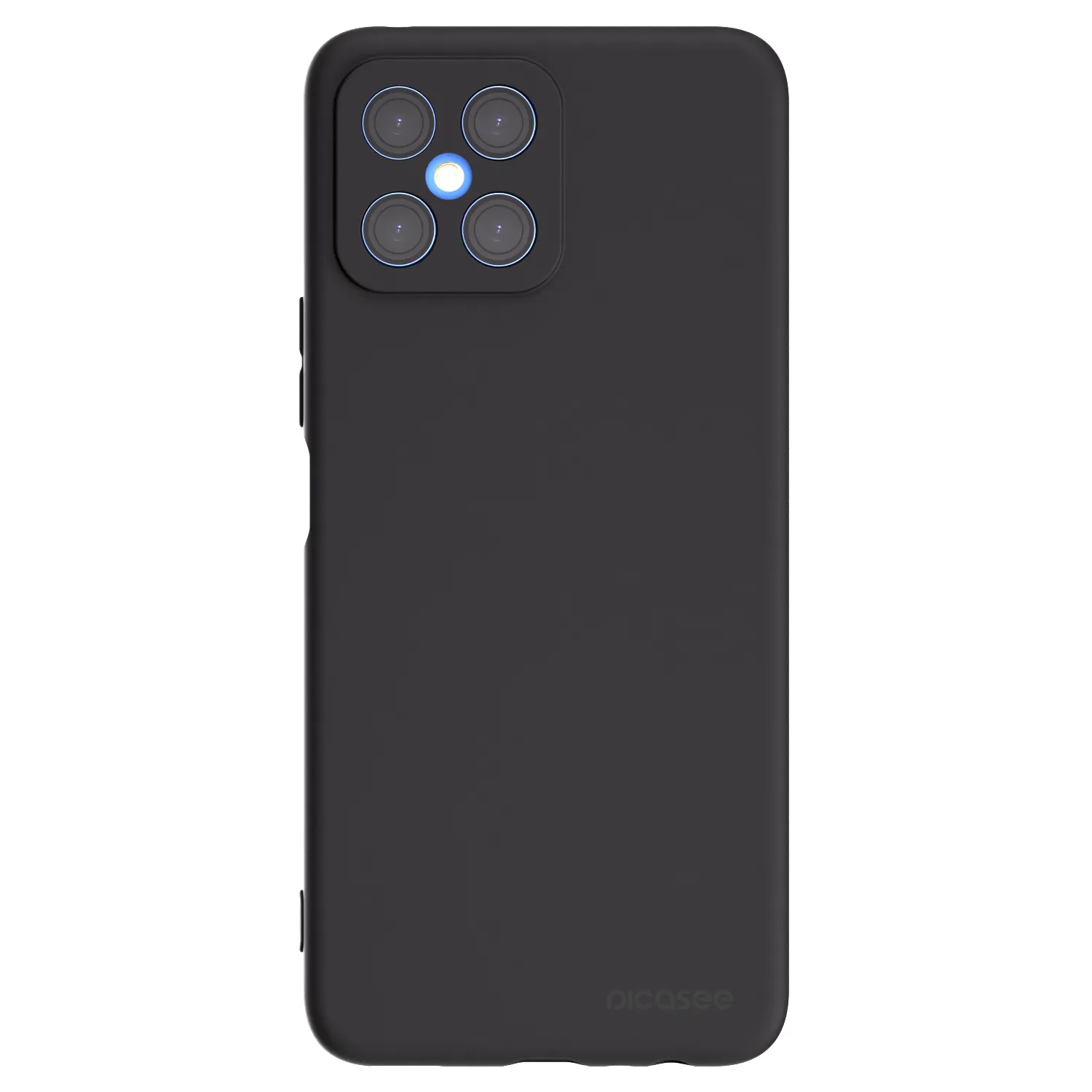 Picasee silikonový černý obal pro Honor X8 4G - Clear