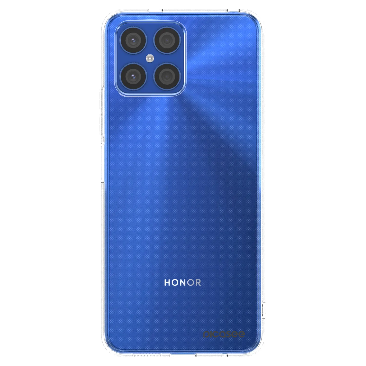 Picasee silikonový průhledný obal pro Honor X8 4G - Clear