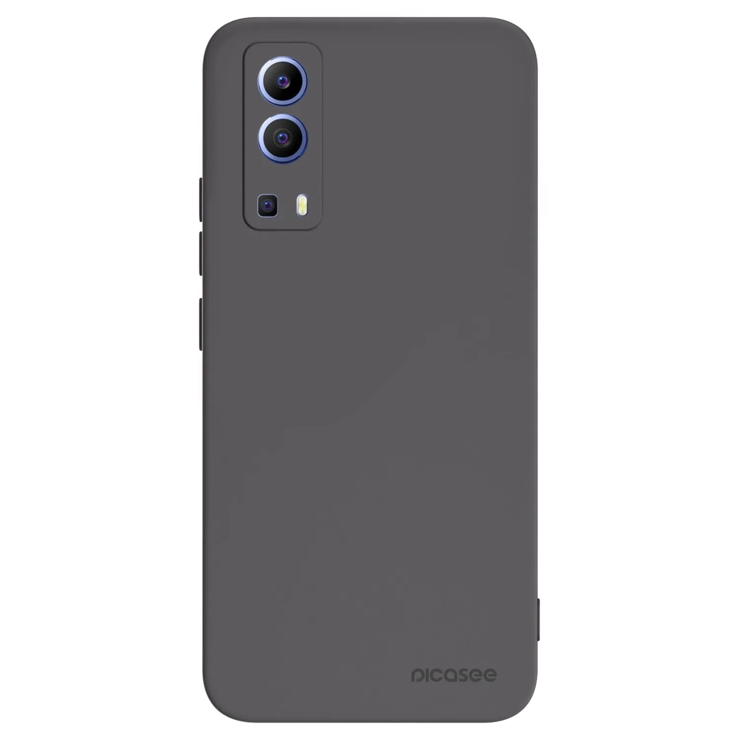 Picasee silikonový černý obal pro Vivo Y52 5G - Clear