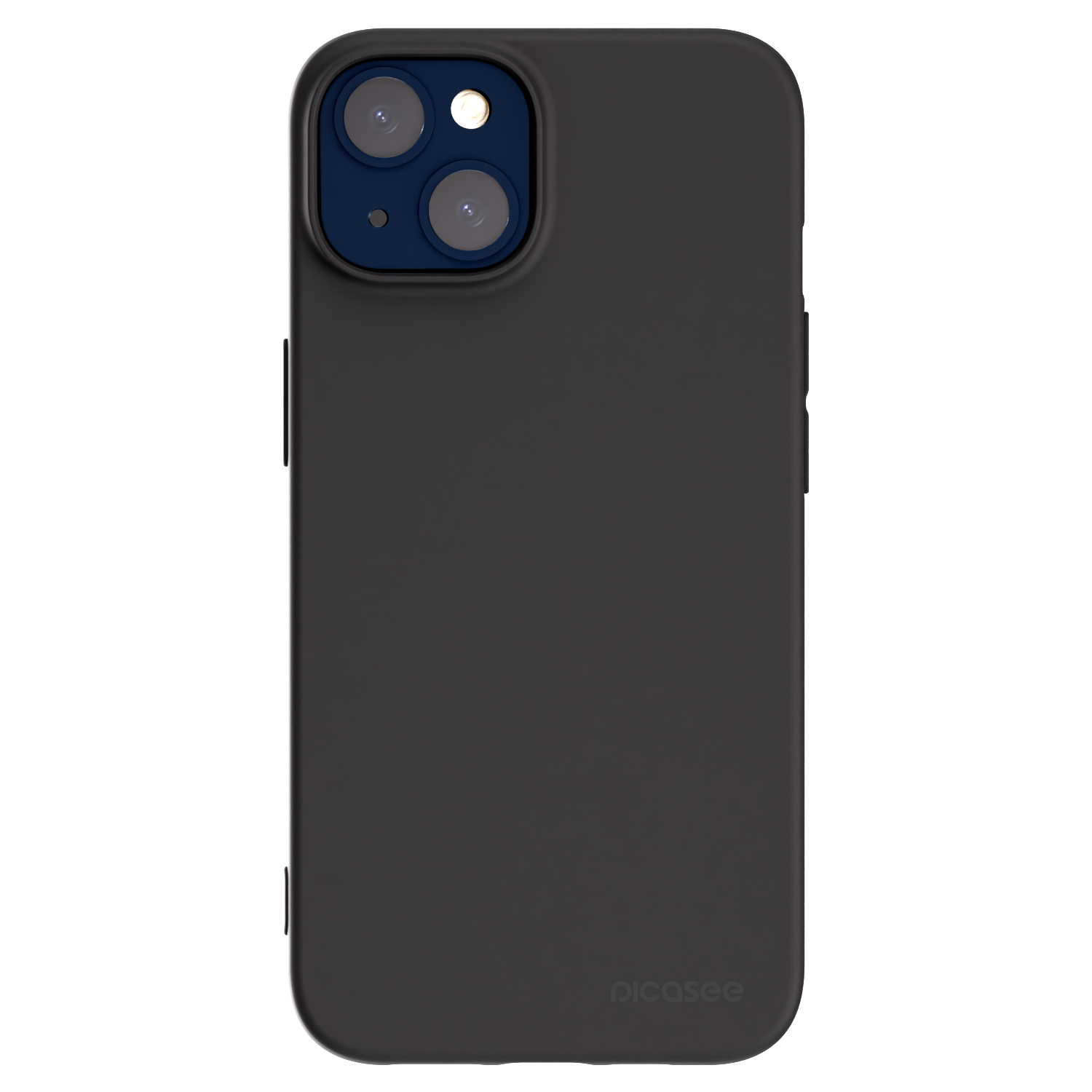 Picasee silikonový černý obal pro Apple iPhone 14 - Clear