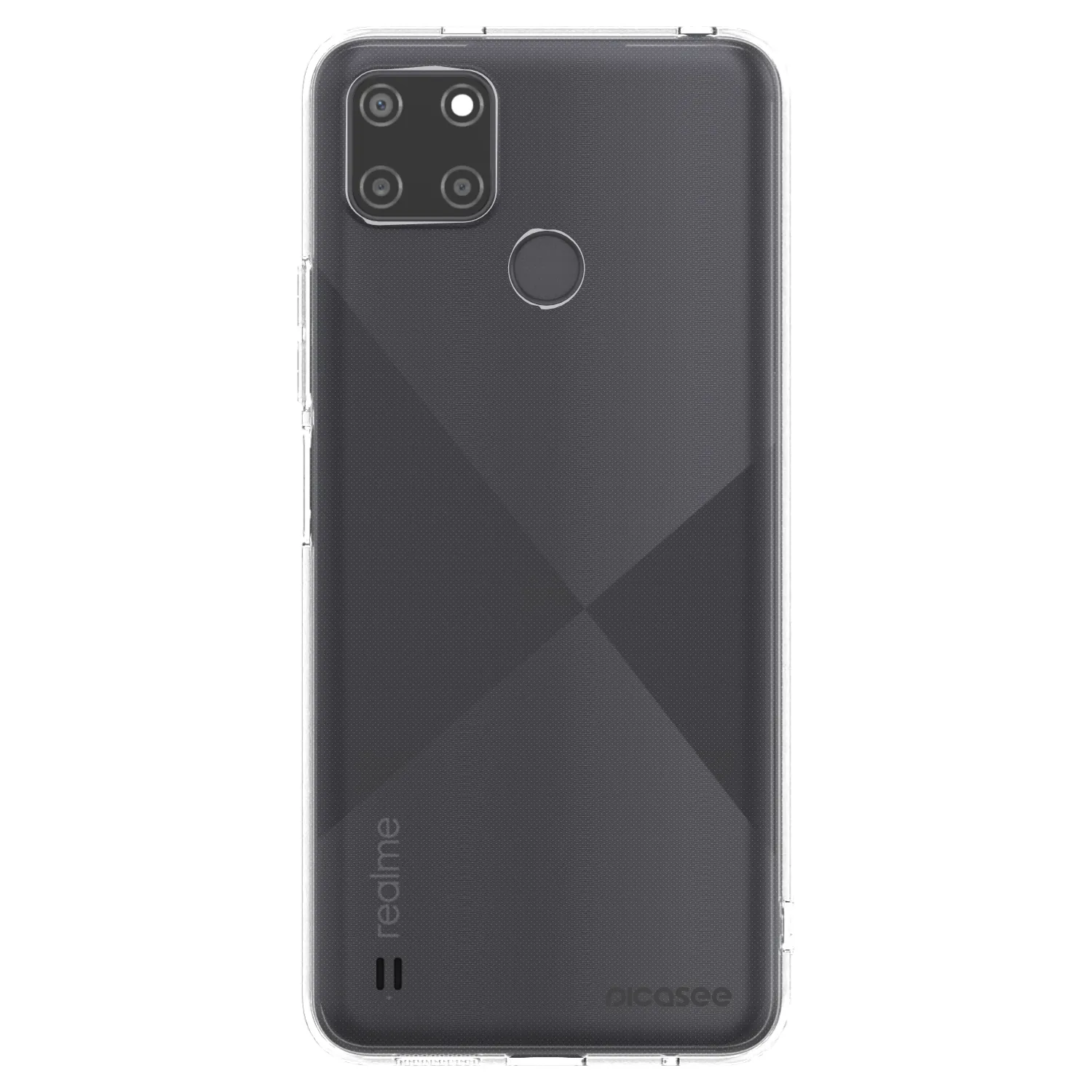 Picasee silikonový průhledný obal pro Realme C21Y - Clear