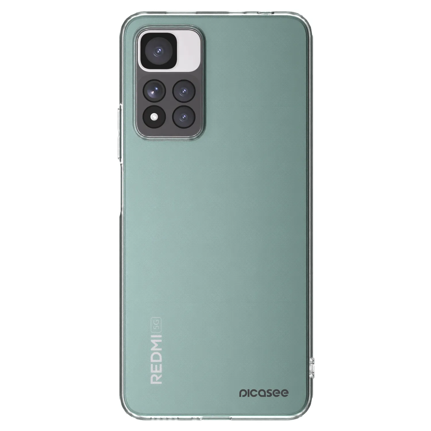 Picasee silikonový průhledný obal pro Xiaomi Redmi Note 11 Pro+ 5G - Clear
