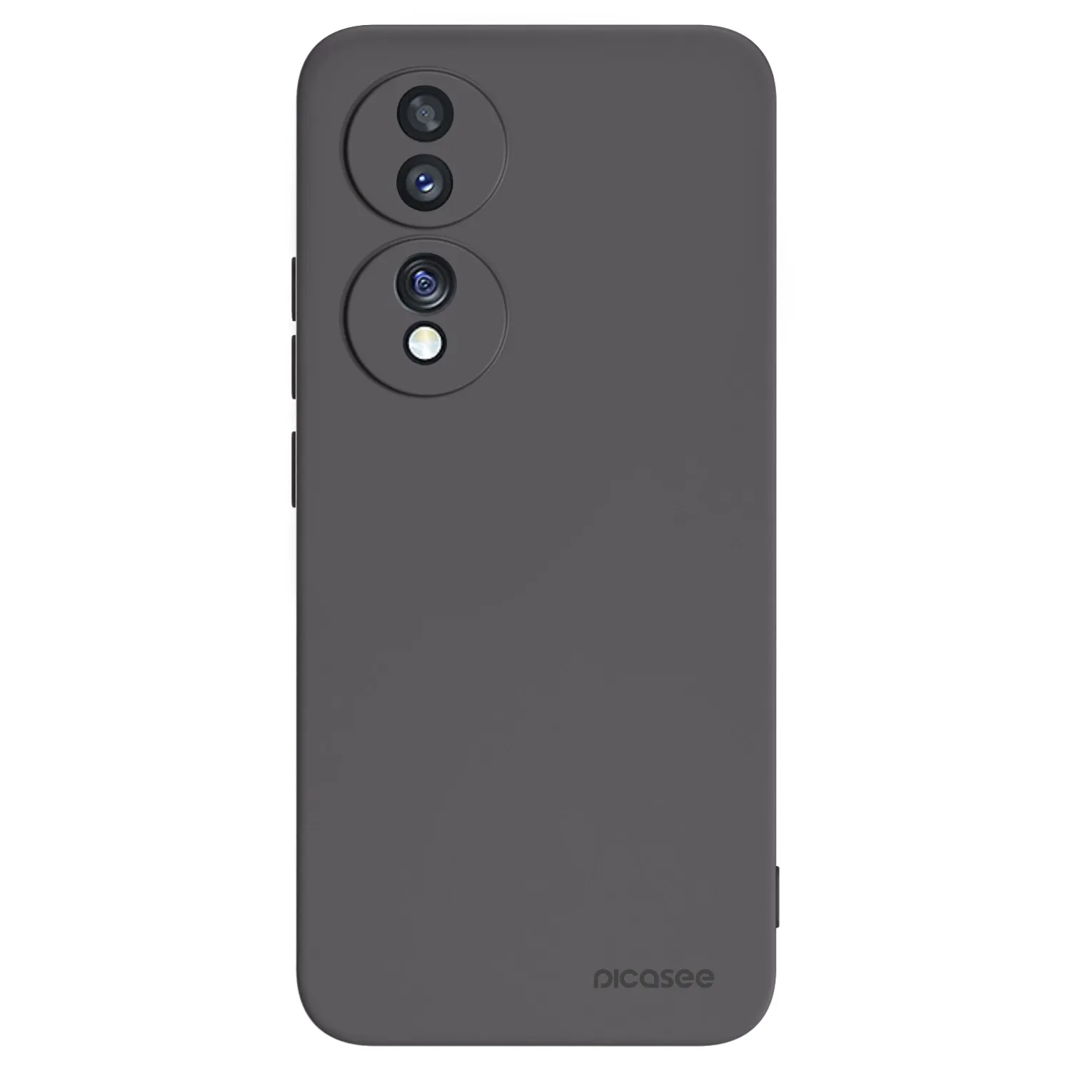 Picasee silikonový černý obal pro Honor 70 - Clear
