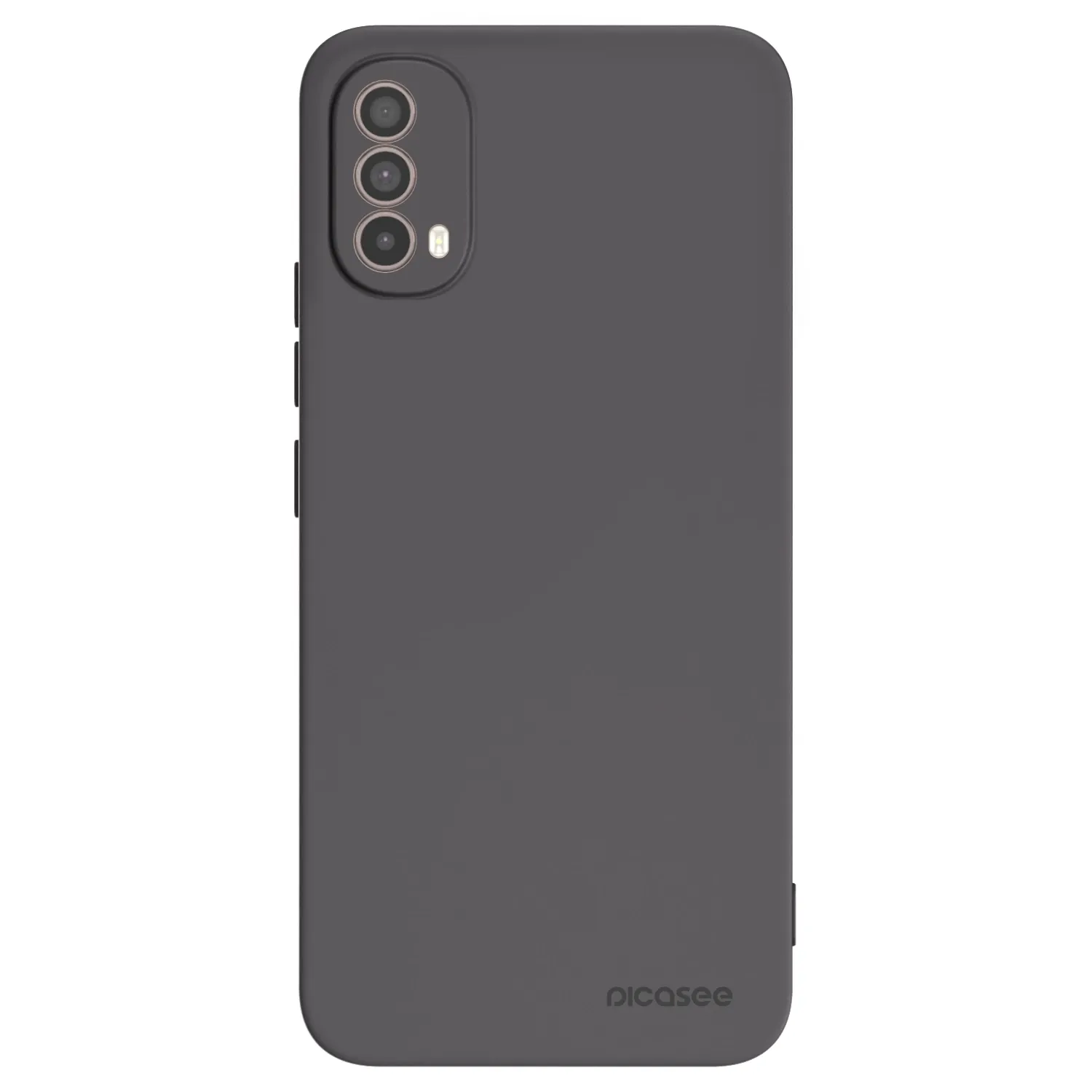Picasee silikonový černý obal pro Motorola Moto E40 - Clear