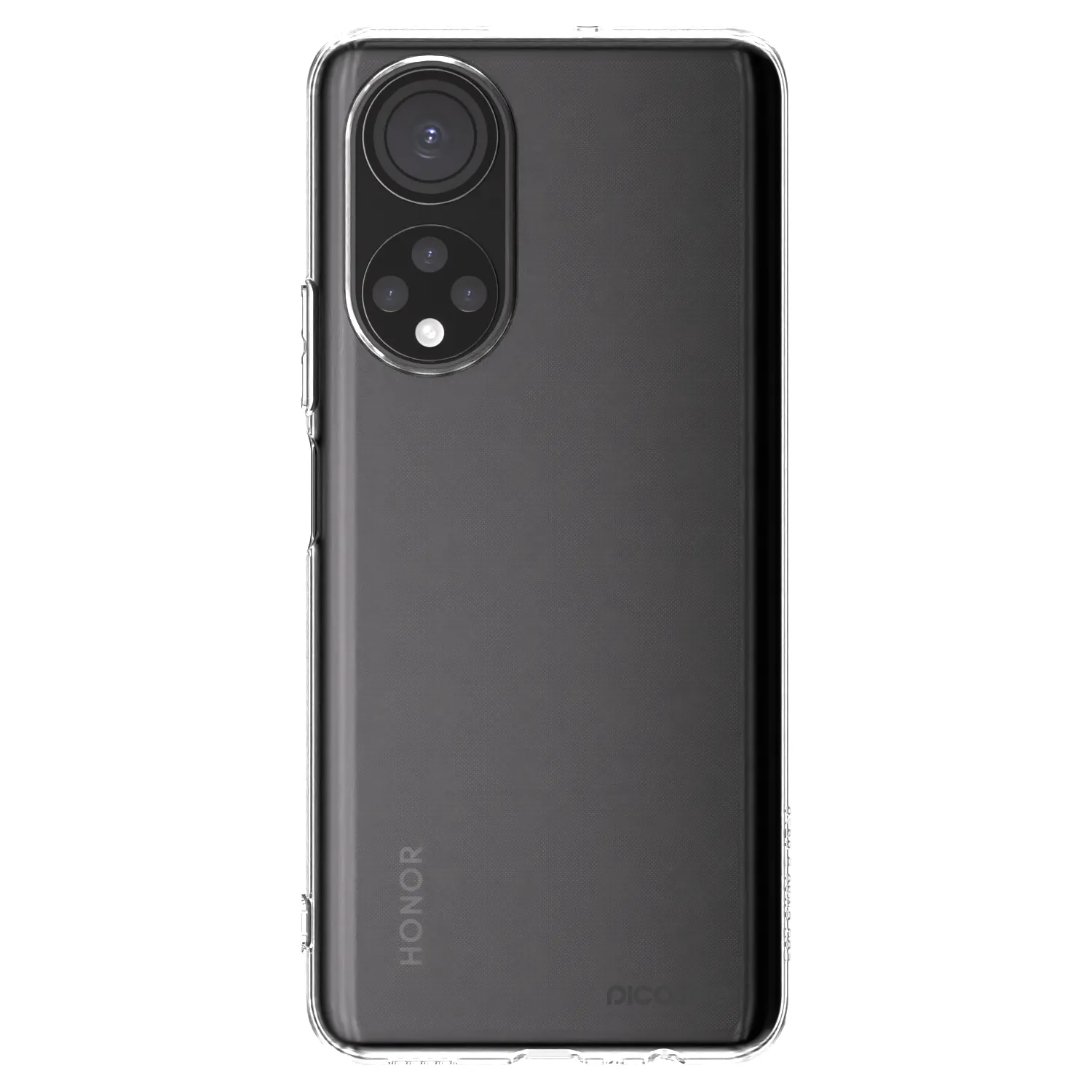 Picasee silikonový průhledný obal pro Honor X7 - Clear