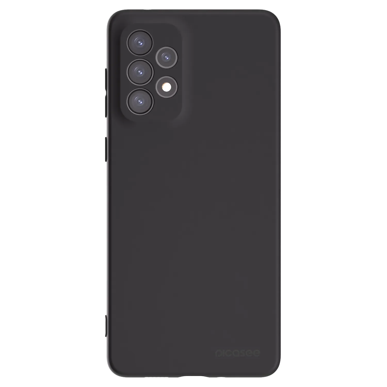 Picasee silikonový černý obal pro Samsung Galaxy A73 5G - Clear