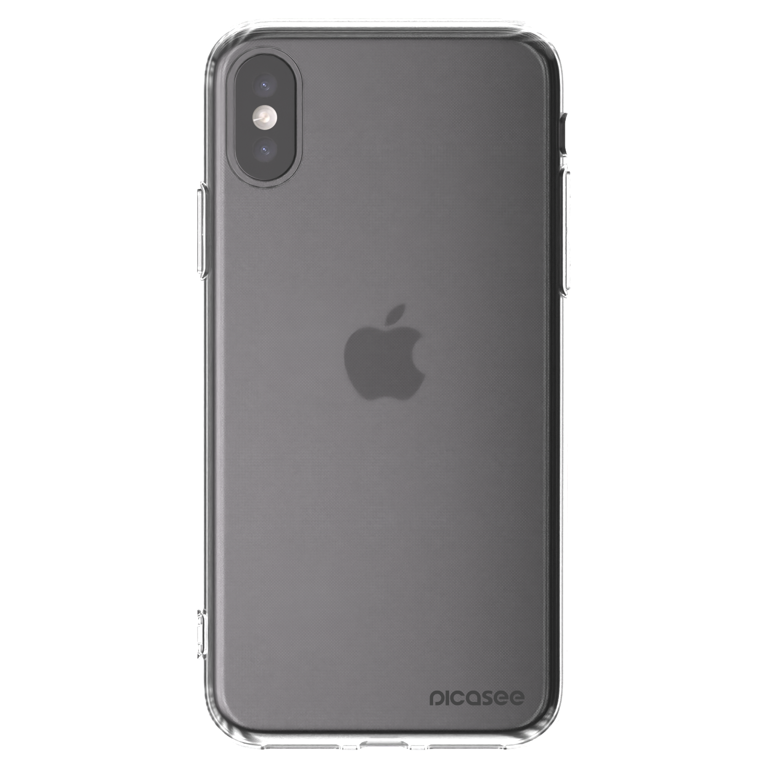 Picasee silikonový průhledný obal pro Apple iPhone X/XS - Clear