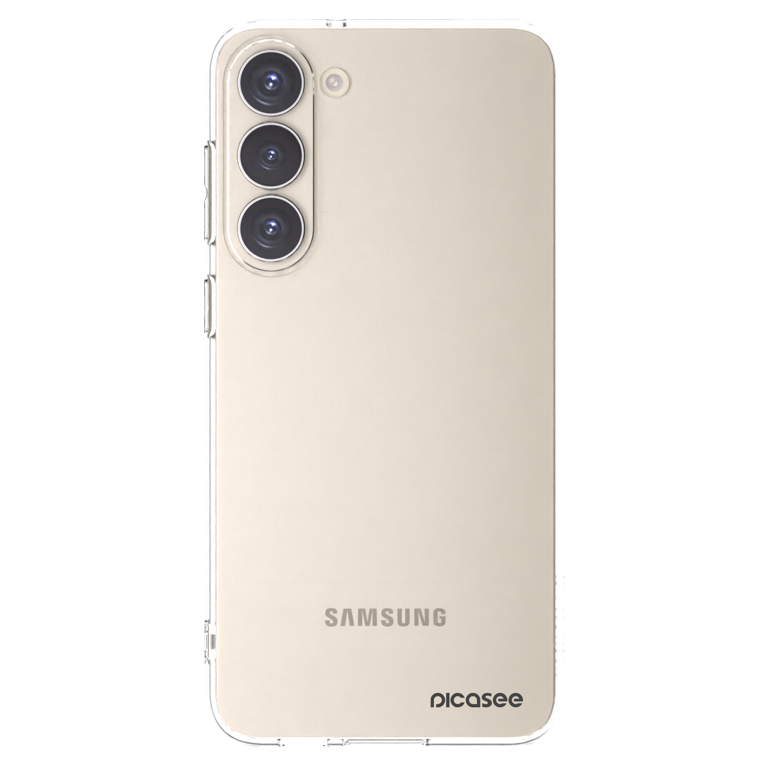 Picasee silikonový průhledný obal pro Samsung Galaxy S23+ 5G - Clear