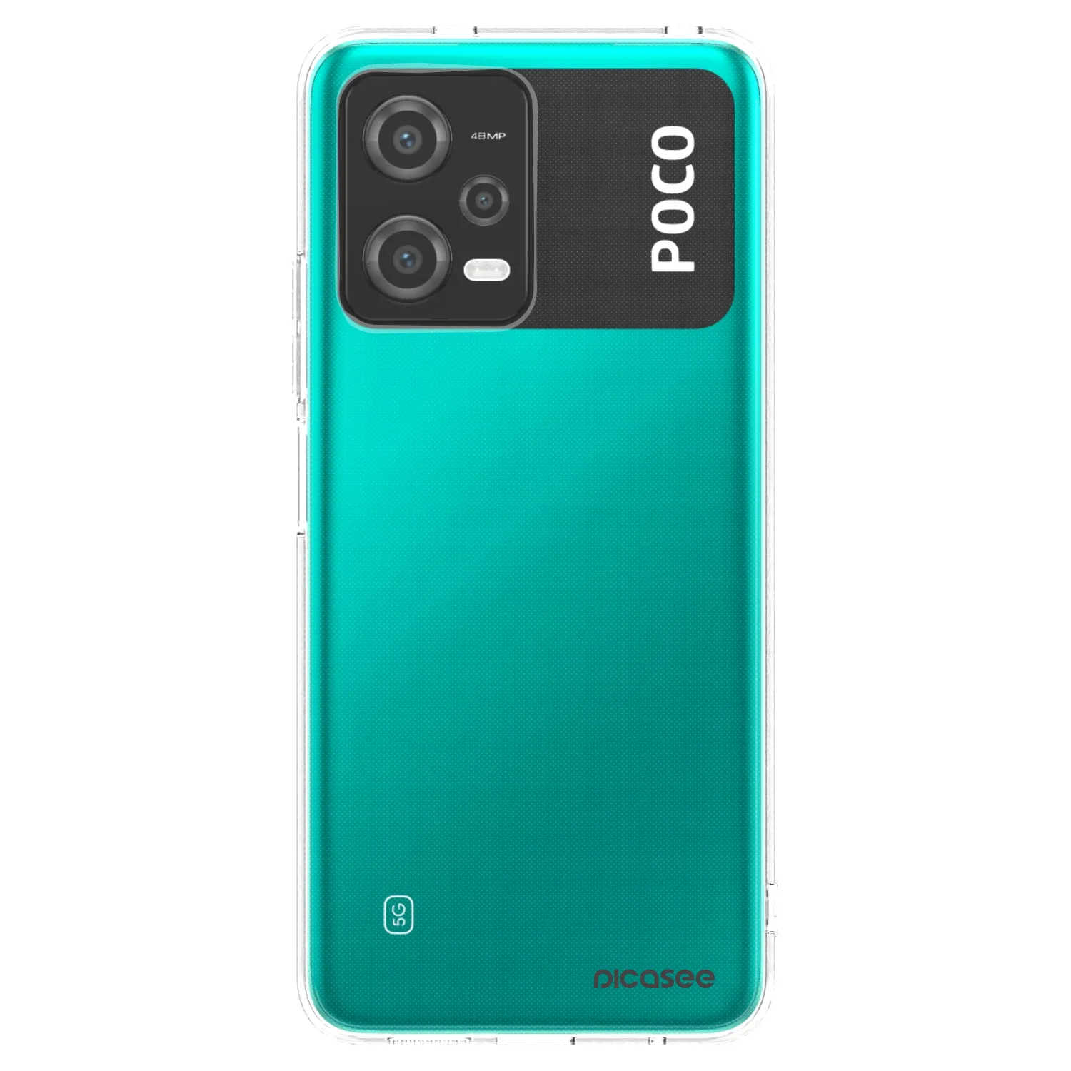 Picasee silikonový průhledný obal pro Xiaomi Poco X5 - Clear