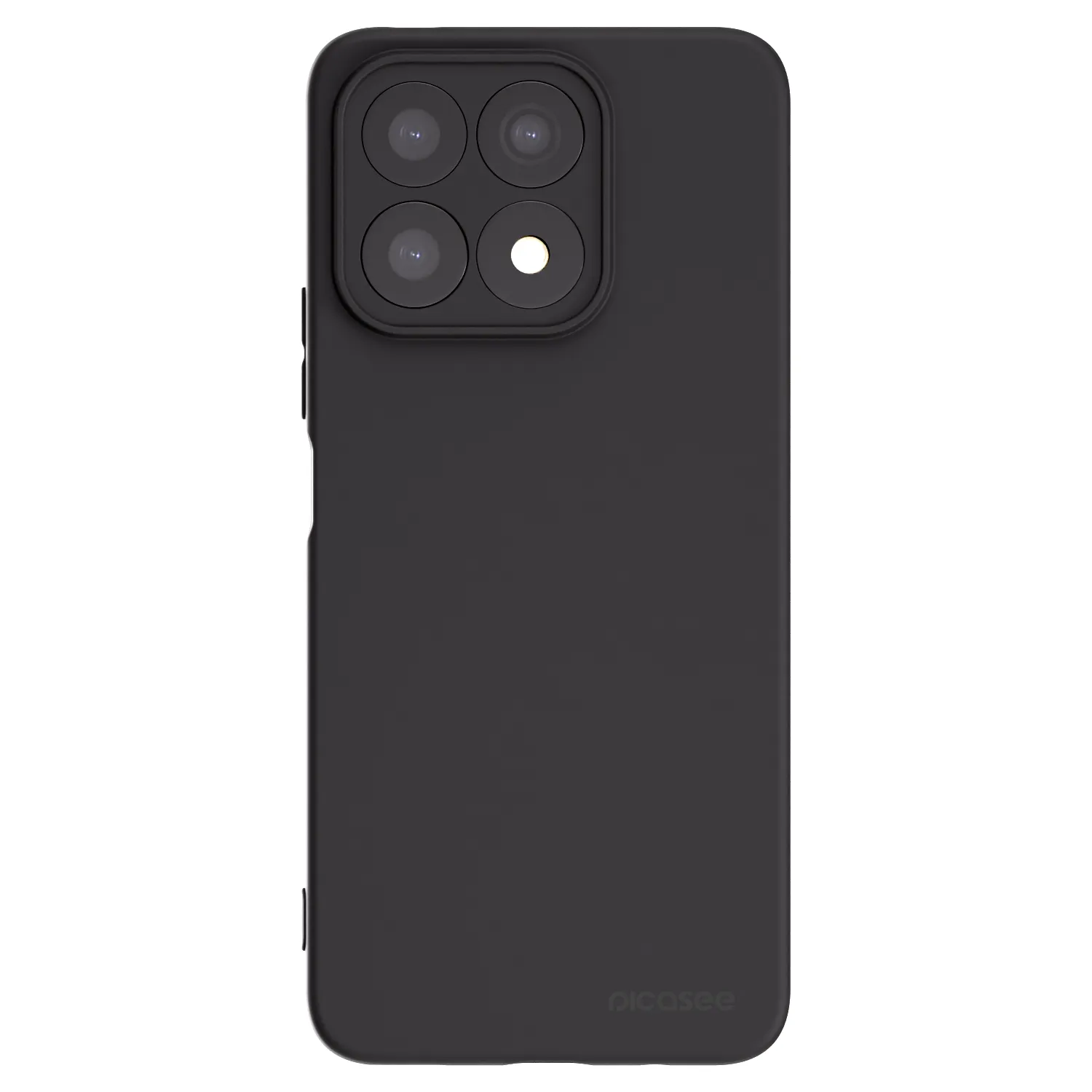 Picasee silikonový černý obal pro Honor X8a - Clear