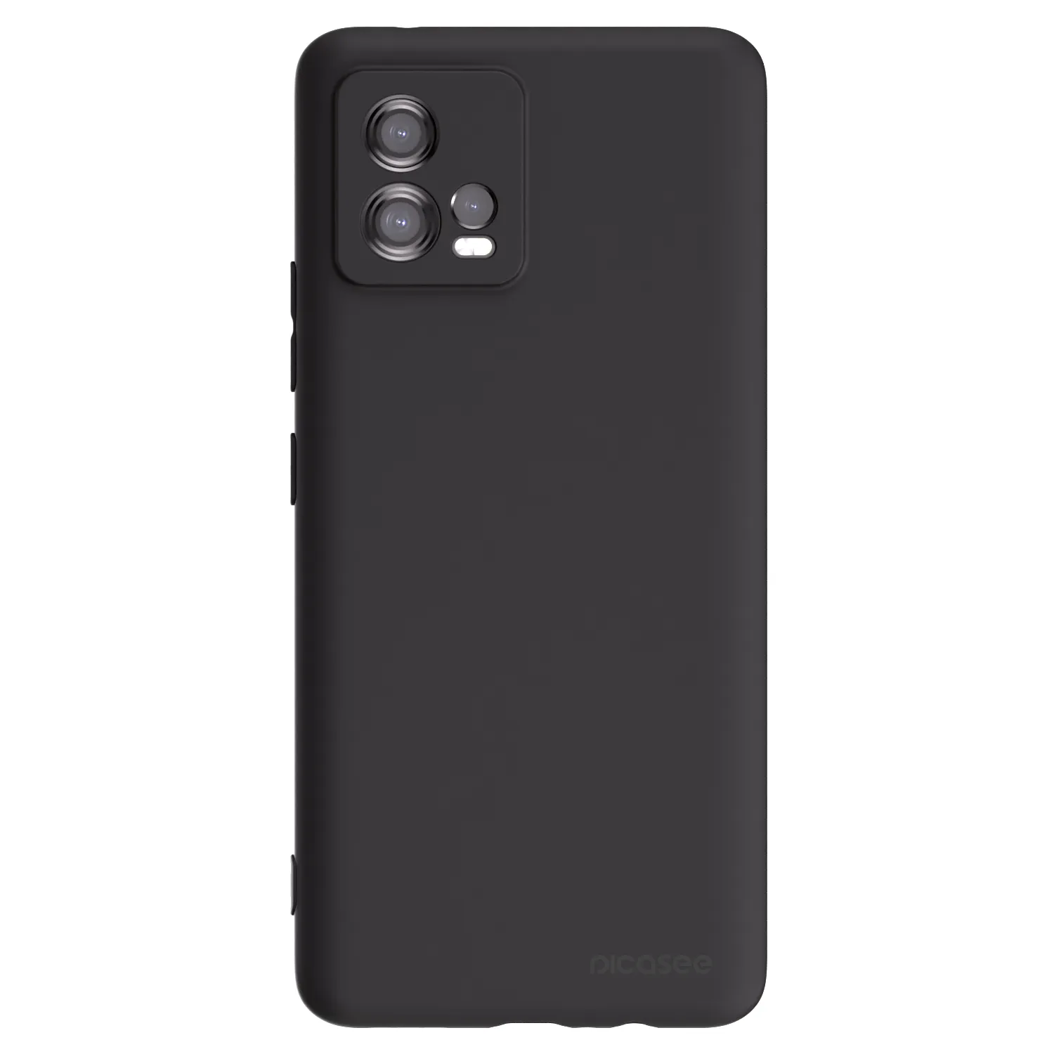 Picasee silikonový černý obal pro Motorola Moto G72 - Clear