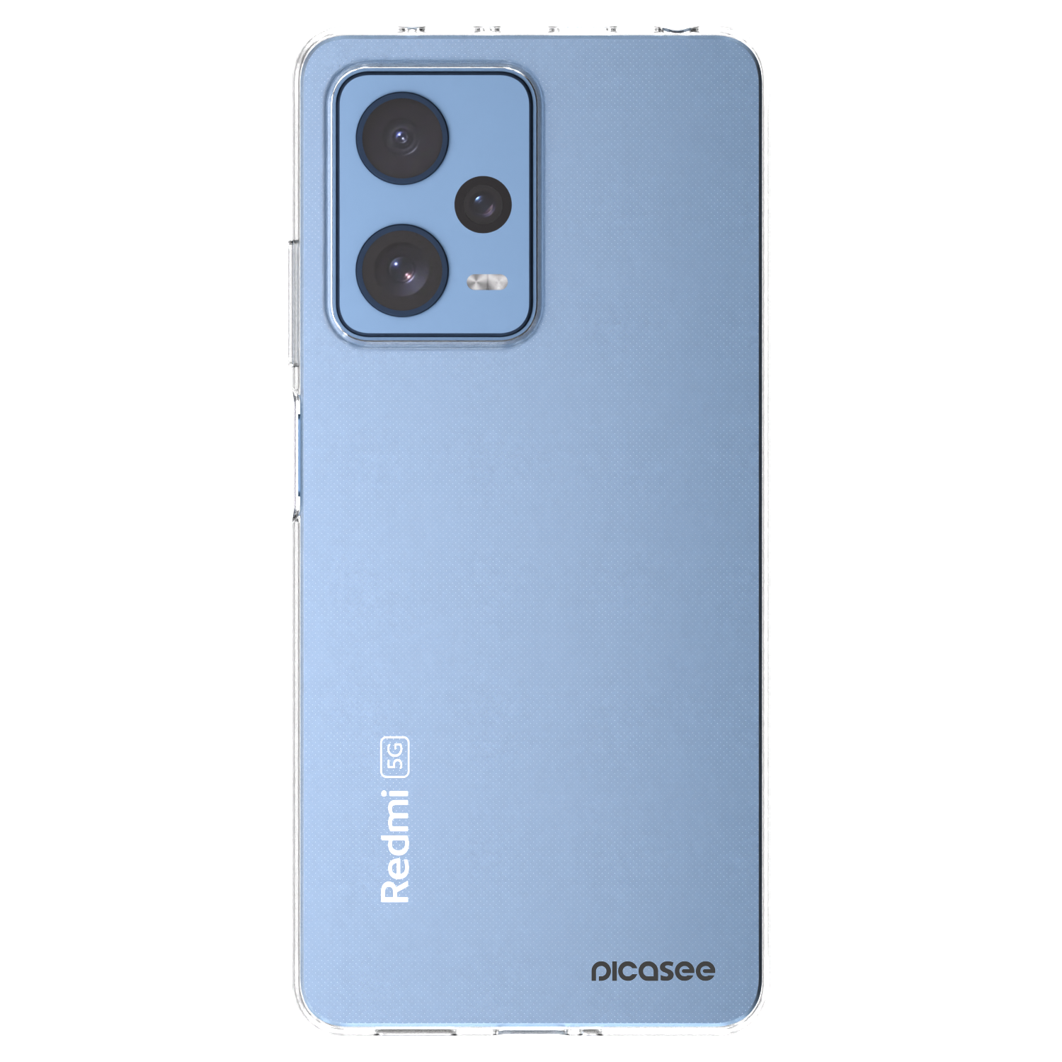 Picasee silikonový průhledný obal pro Xiaomi Redmi Note 12 Pro 5G - Clear