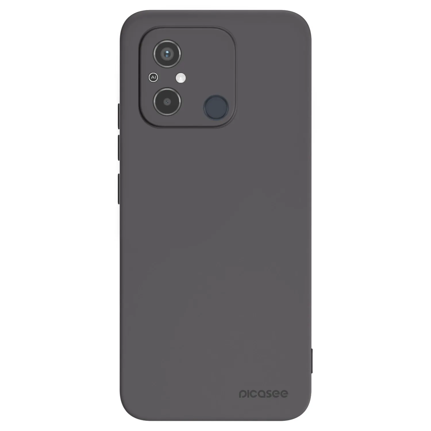 Picasee silikonový černý obal pro Xiaomi Redmi 12C - Clear