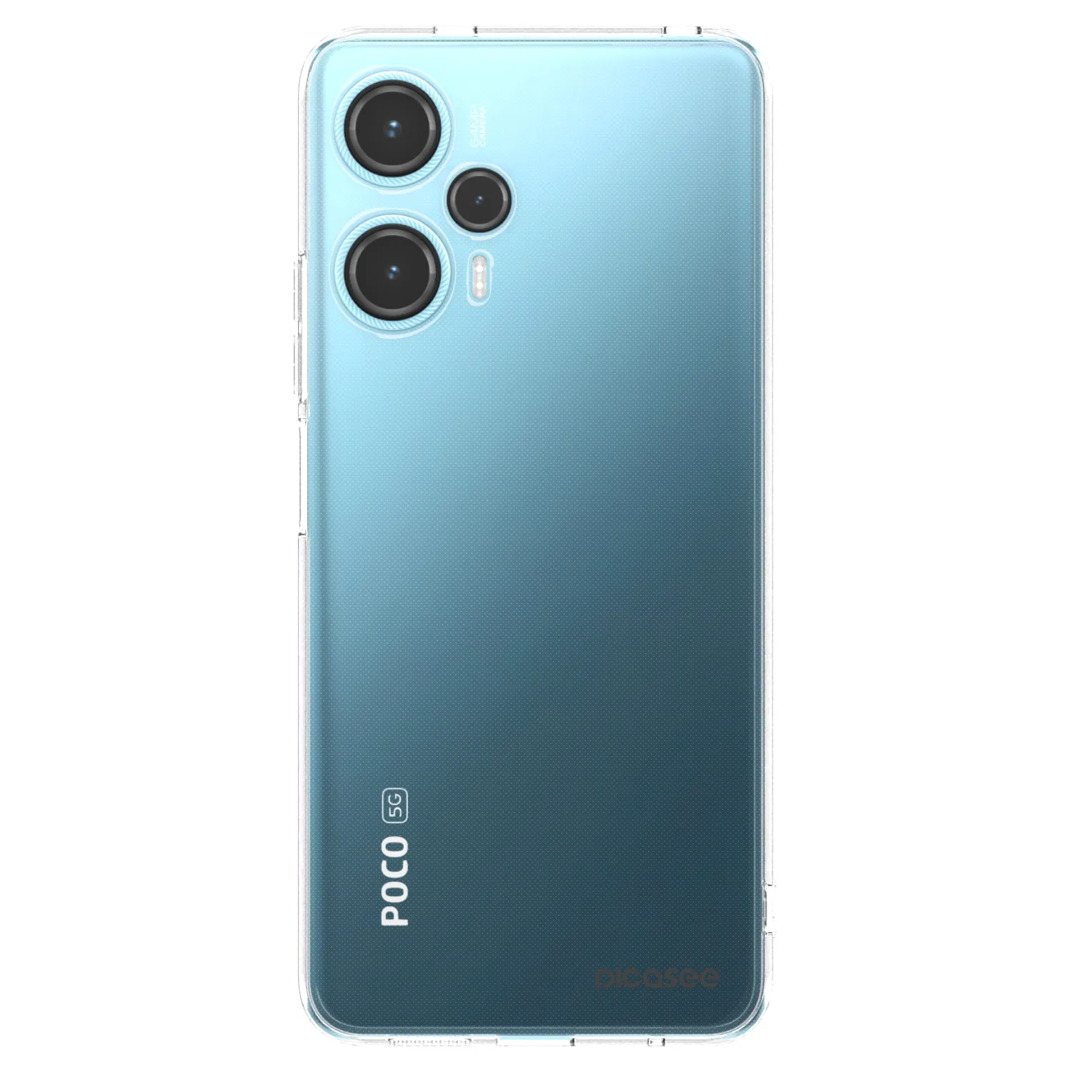 Picasee silikonový průhledný obal pro Xiaomi Poco F5 - Clear