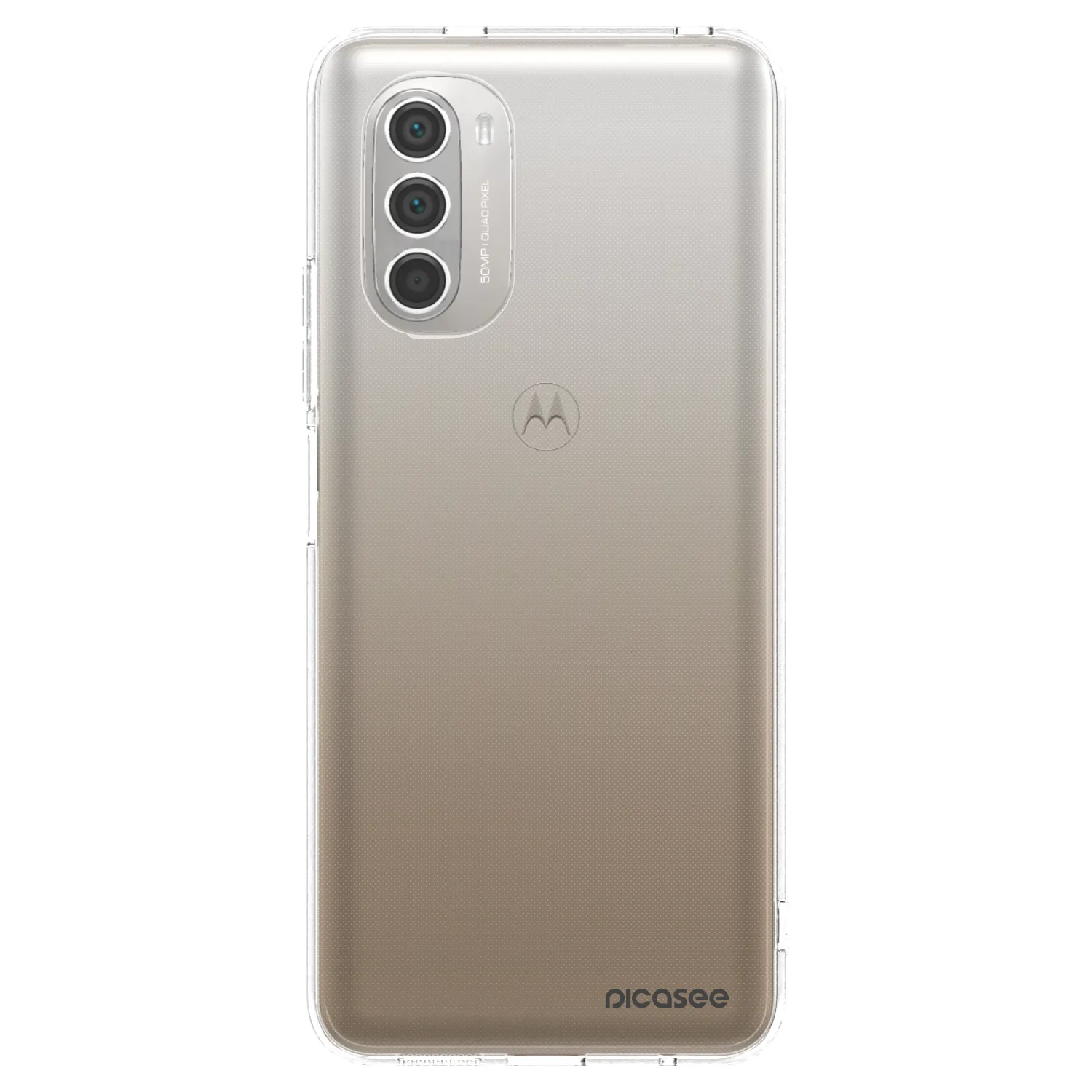 Picasee silikonový průhledný obal pro Motorola Moto G51 - Clear