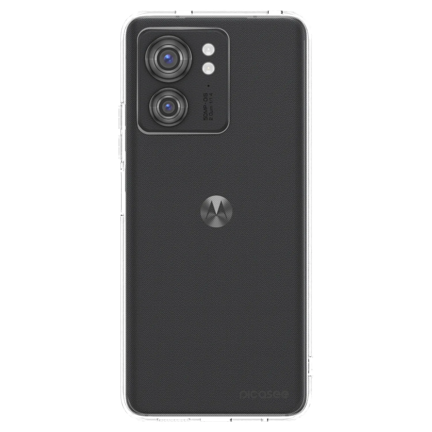 Picasee silikonový průhledný obal pro Motorola Edge 40 - Clear