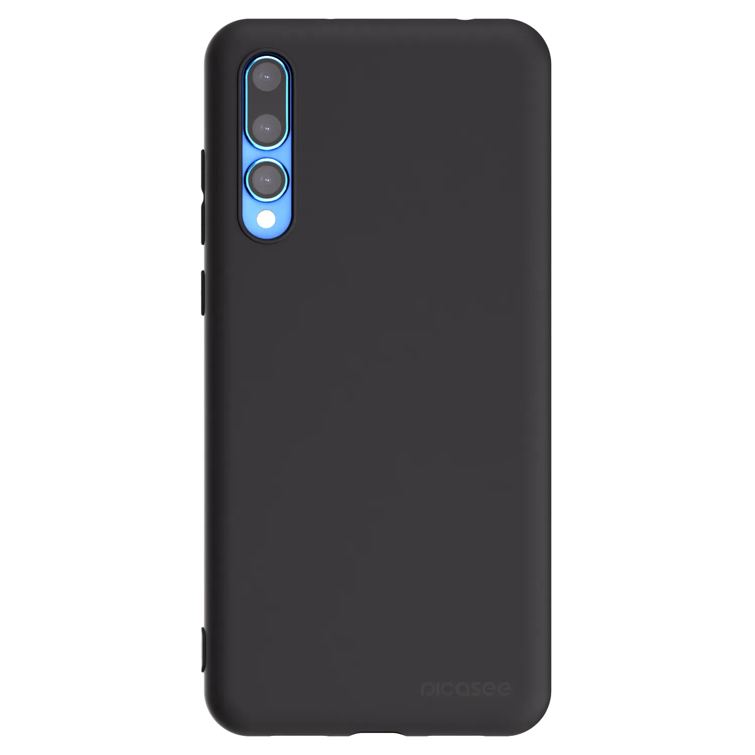 Picasee silikonový černý obal pro Huawei P20 Pro - Clear