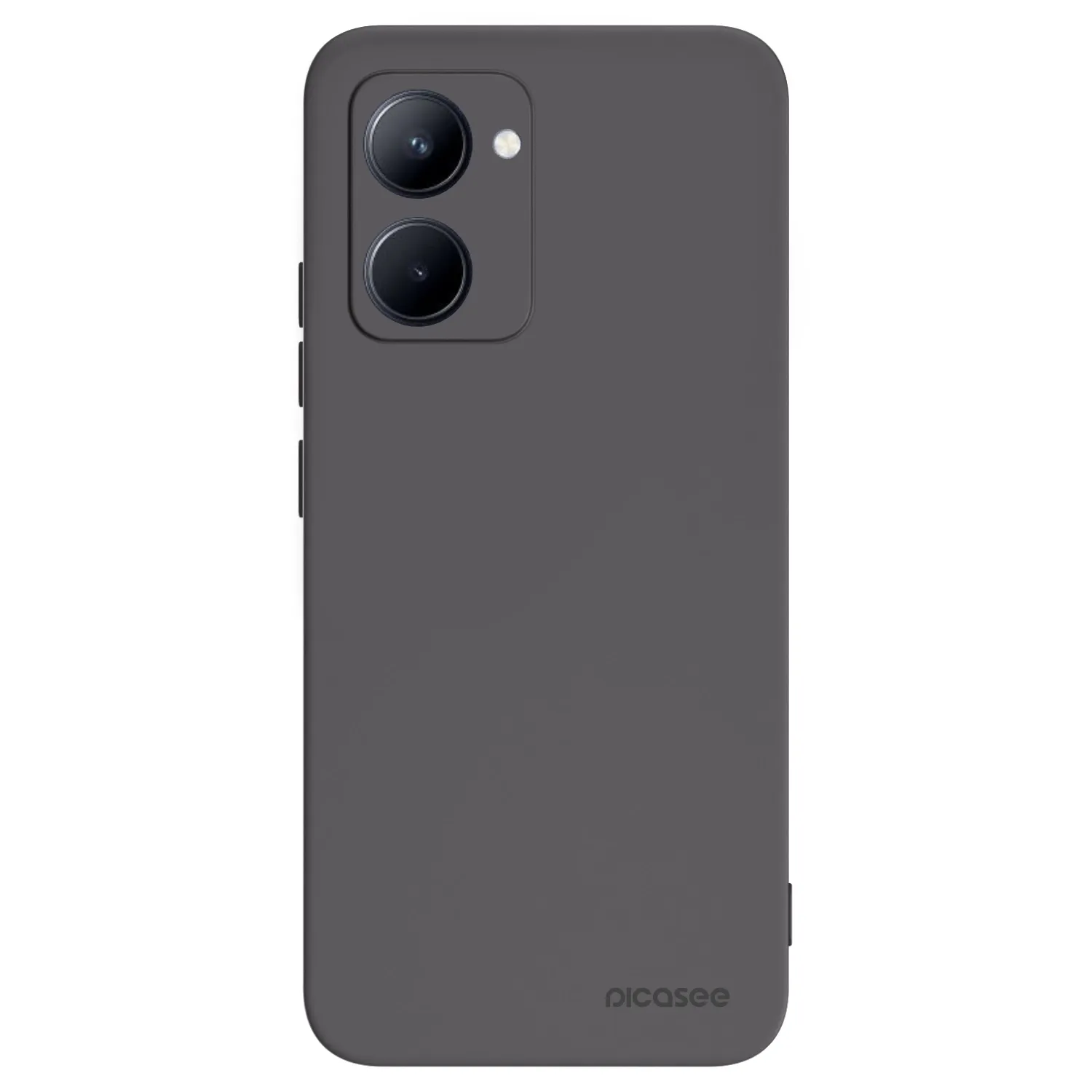 Picasee silikonový černý obal pro Realme C33 (2023) - Clear