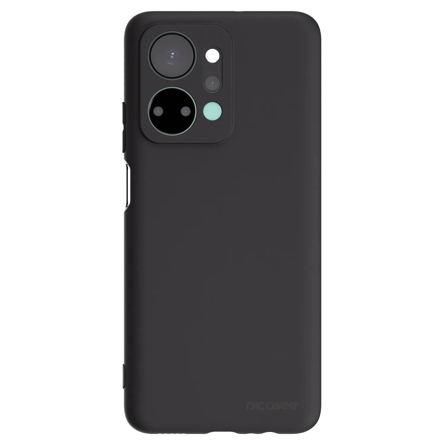 Picasee silikonový černý obal pro Honor X7a - Clear