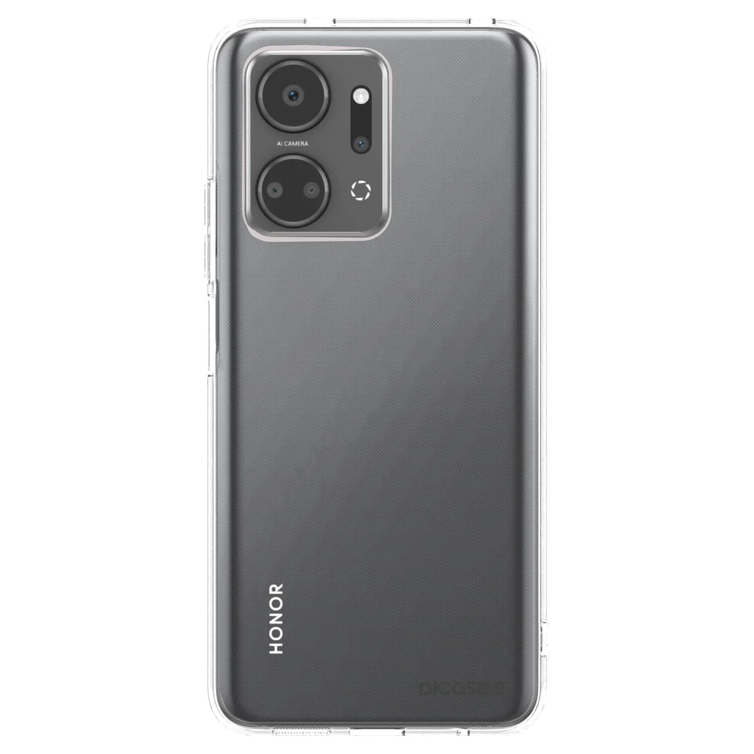 Picasee silikonový průhledný obal pro Honor X7a - Clear