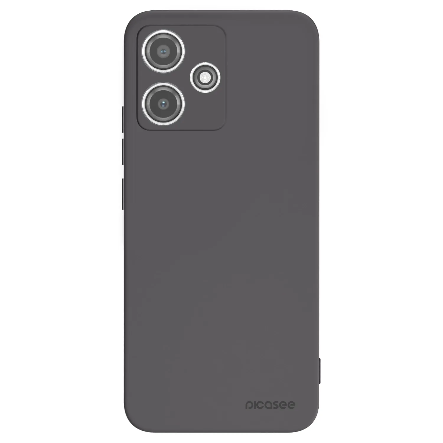 Picasee silikonový černý obal pro Xiaomi Redmi 12 5G - Clear
