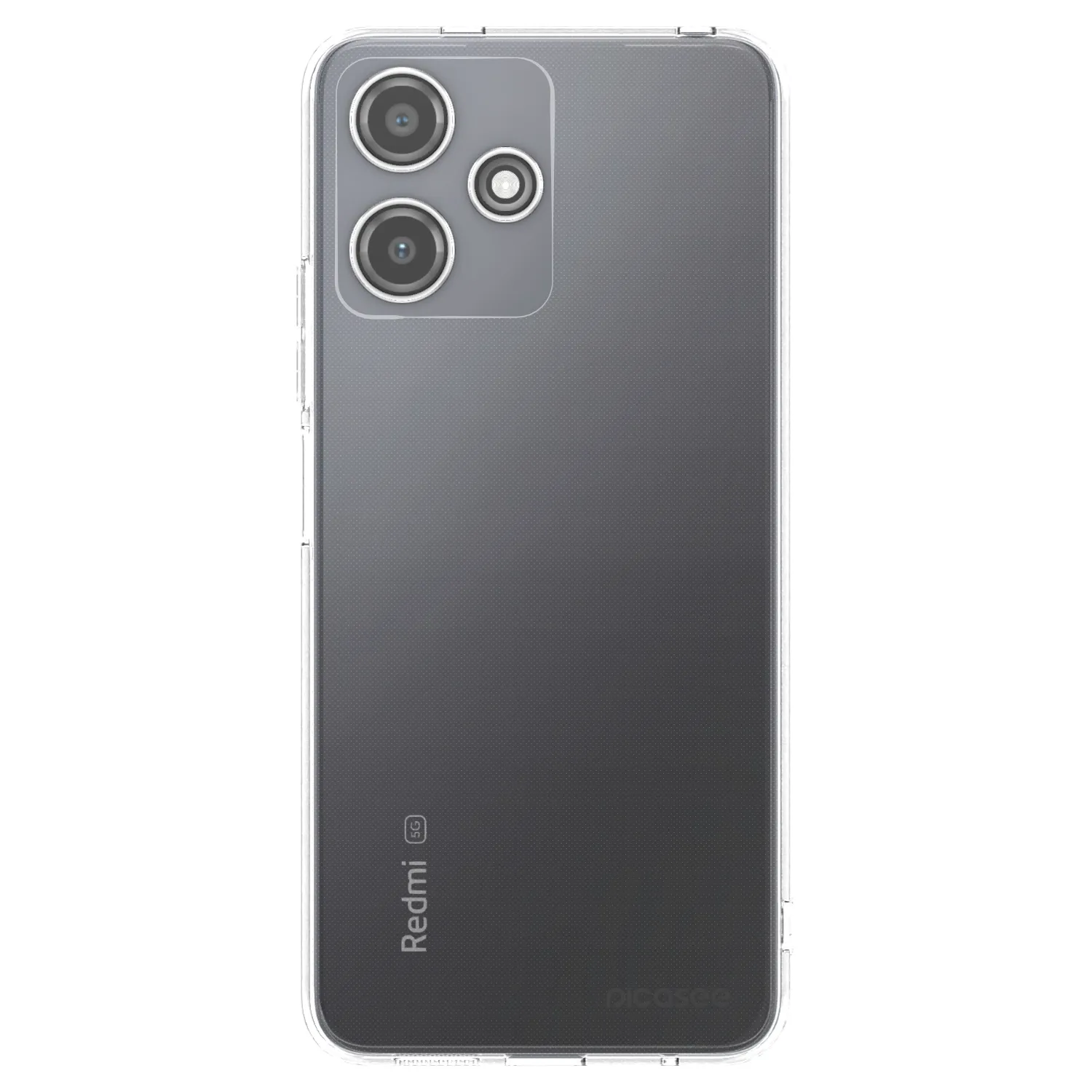 Picasee silikonový průhledný obal pro Xiaomi Redmi 12 5G - Clear