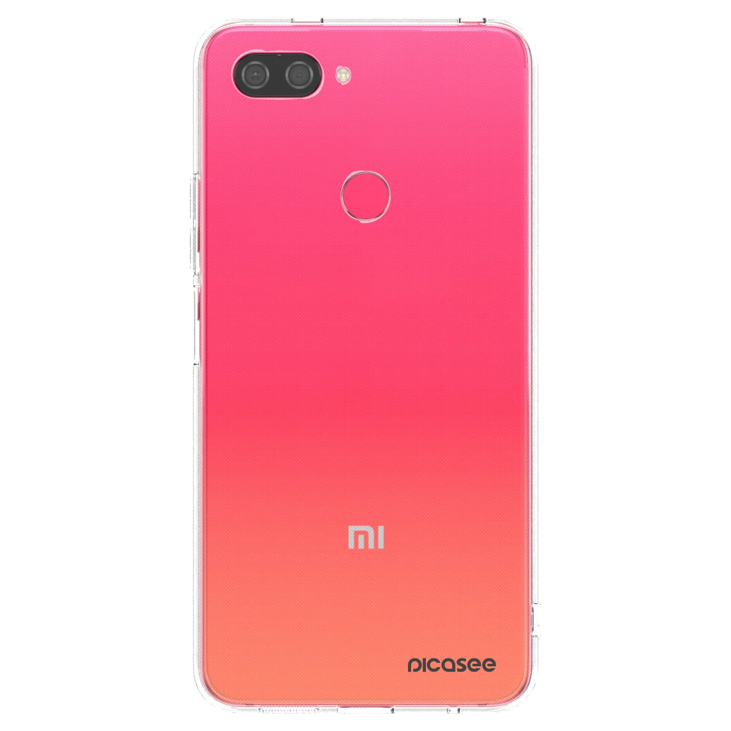 Picasee silikonový průhledný obal pro Xiaomi Mi 8 Lite - Clear
