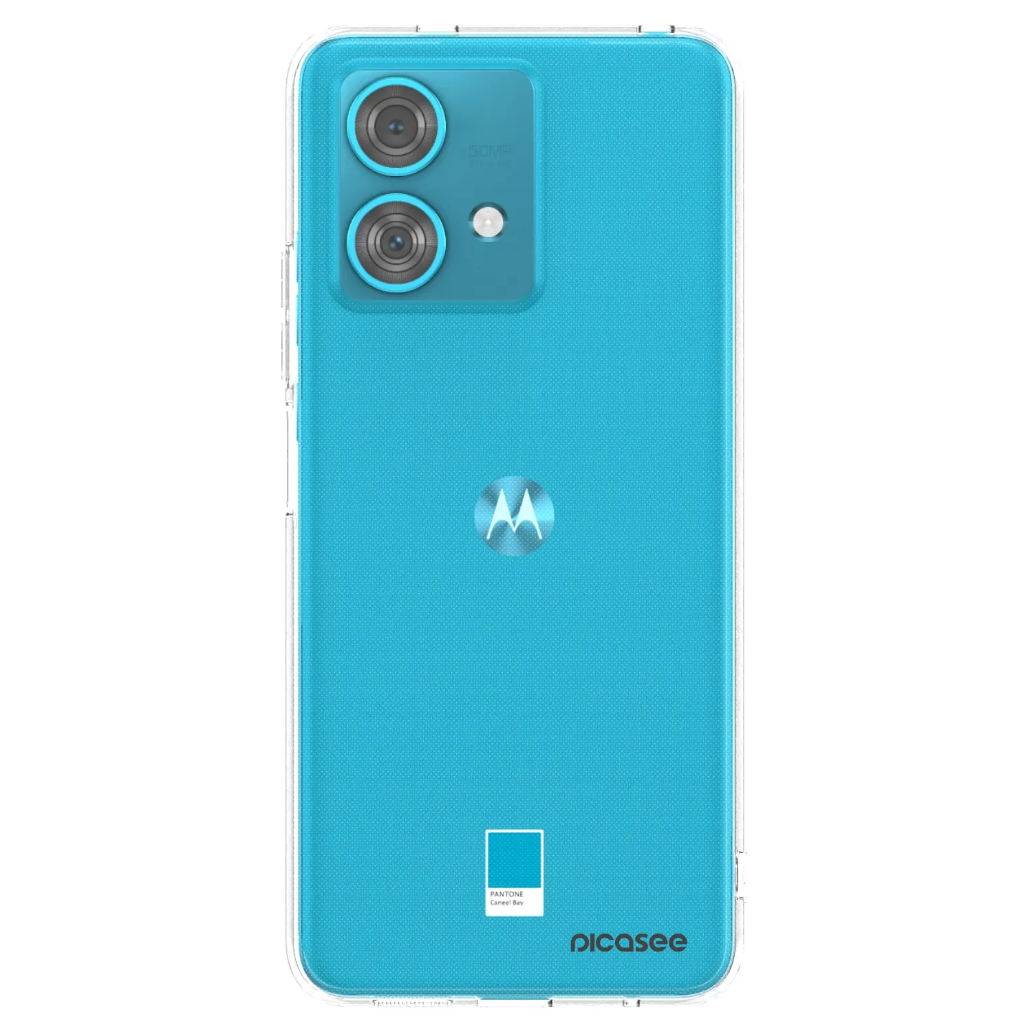 Picasee silikonový průhledný obal pro Motorola Edge 40 Neo - Clear