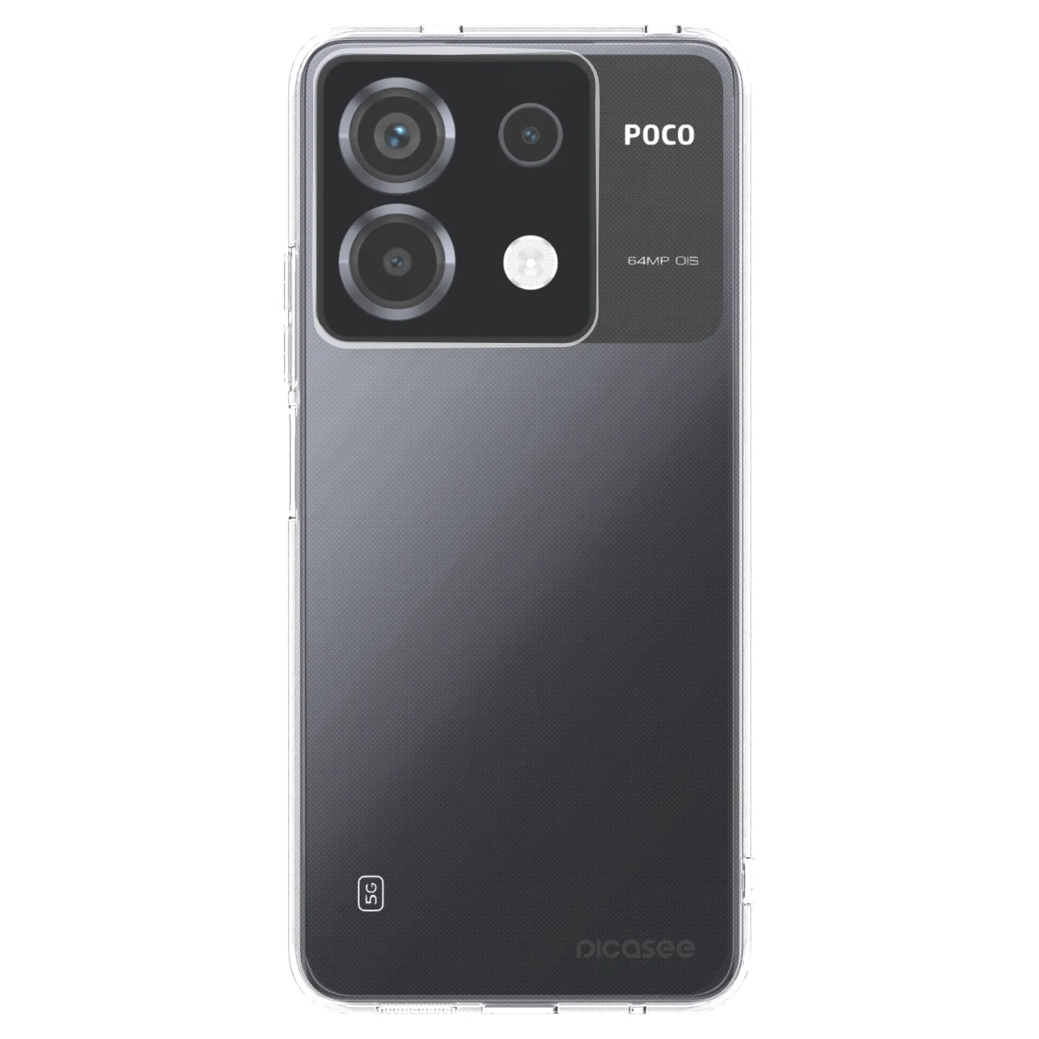 Picasee silikonový průhledný obal pro Xiaomi Poco X6 - Clear