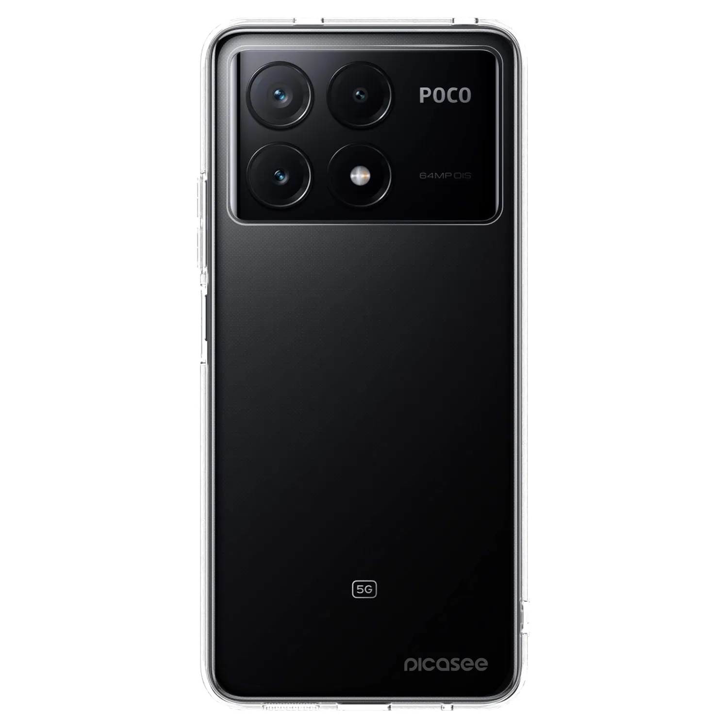 Picasee silikonový průhledný obal pro Xiaomi Poco X6 Pro - Clear