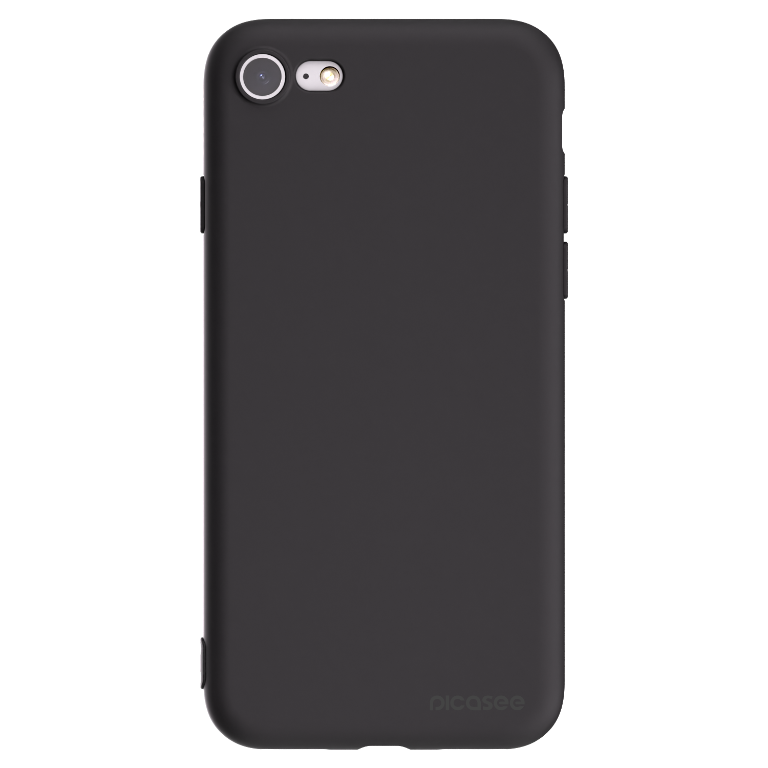 Picasee silikonový černý obal pro Apple iPhone 8 - Clear