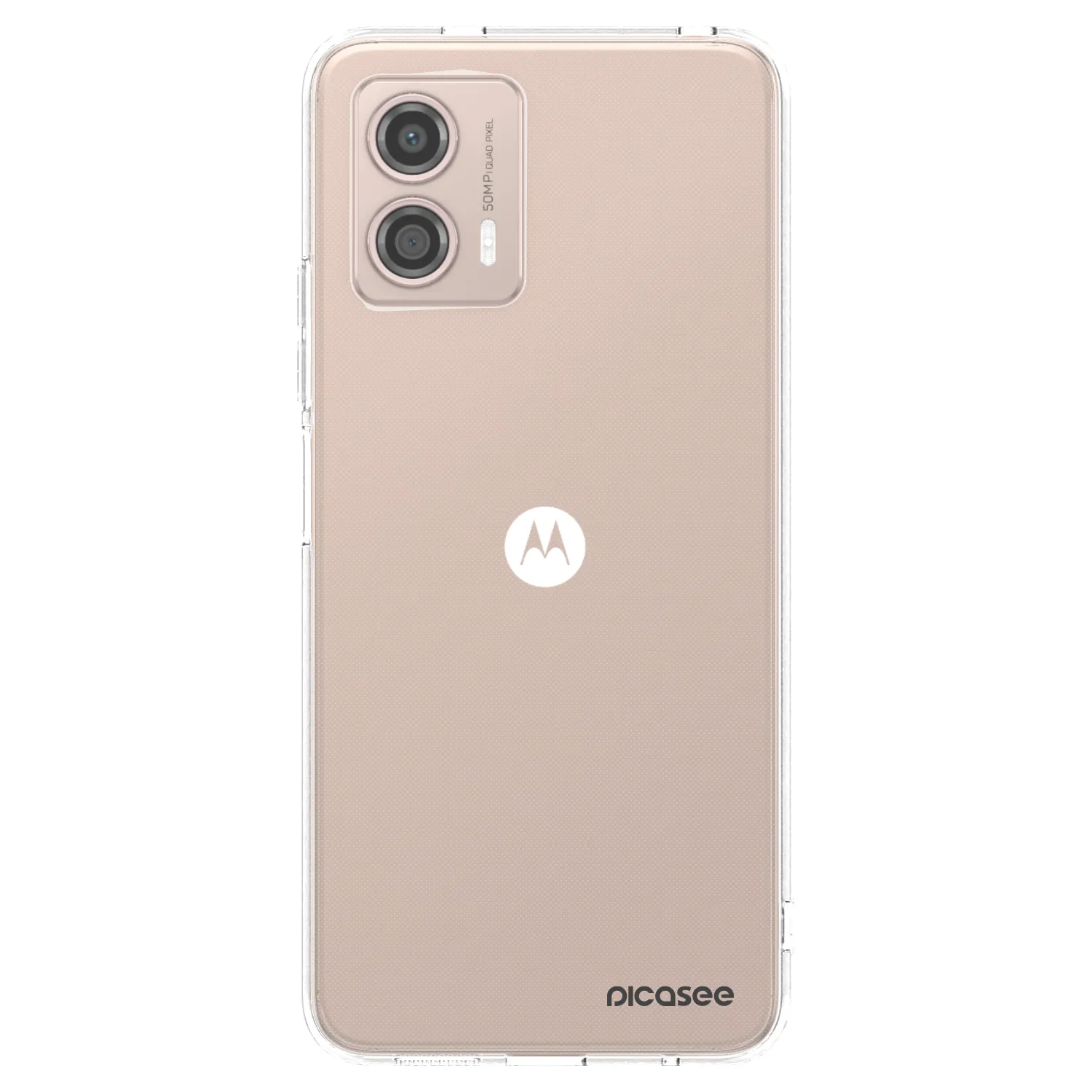 Picasee silikonový průhledný obal pro Motorola Moto G53 5G - Clear