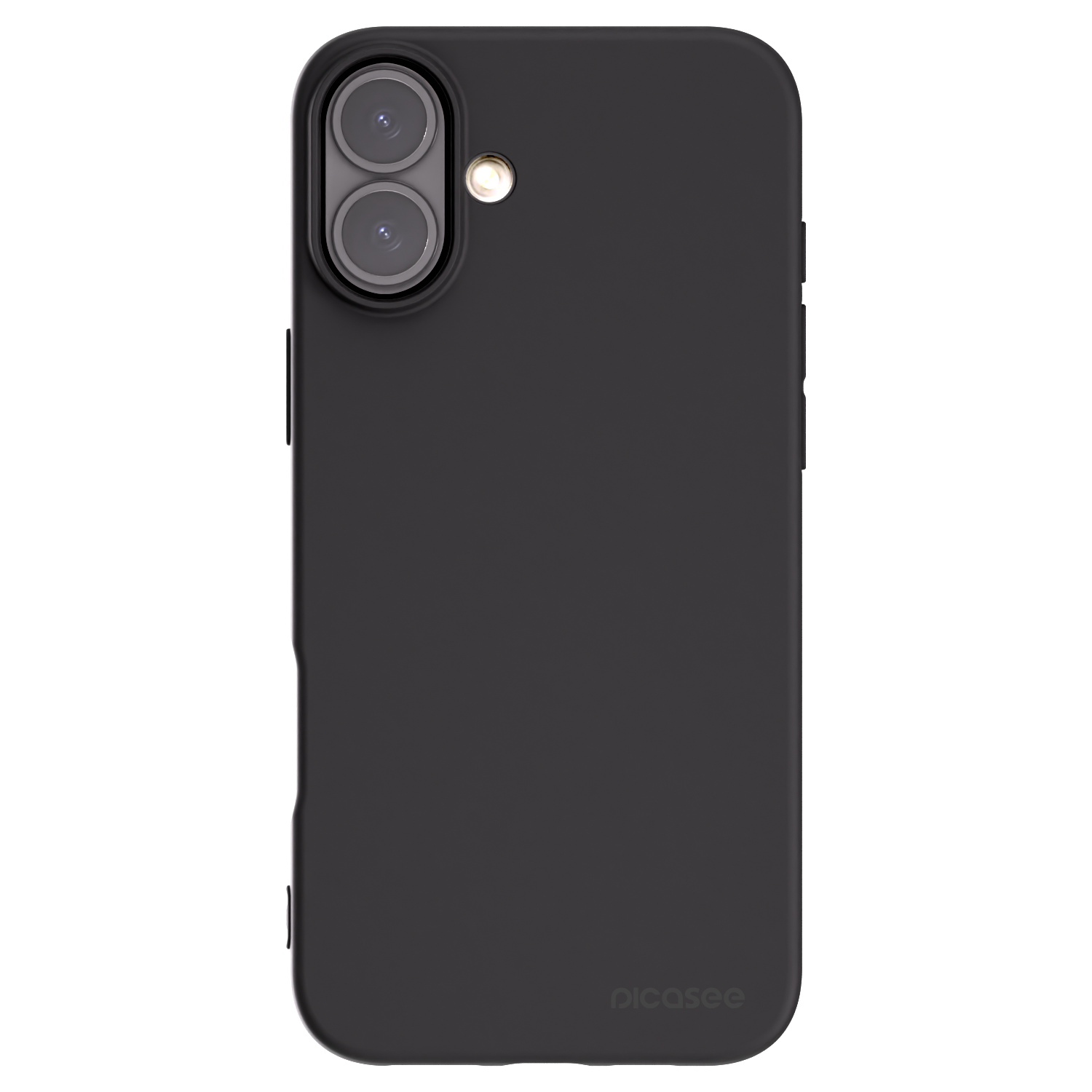 Picasee silikonový černý obal pro Apple iPhone 16 Plus - Clear